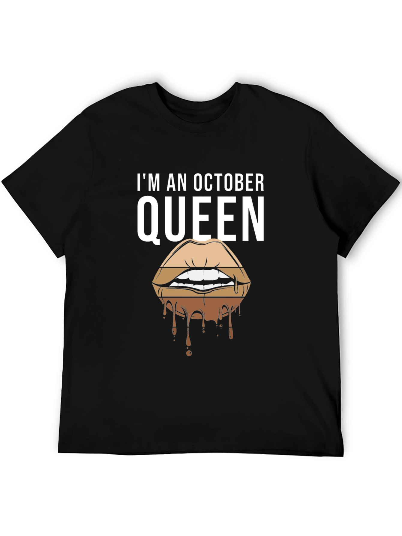 October Queen Graphic T-Shirt - Birthday Month Tee