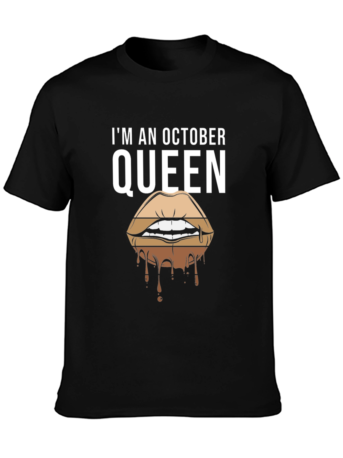 October Queen Graphic T-Shirt - Birthday Month Tee