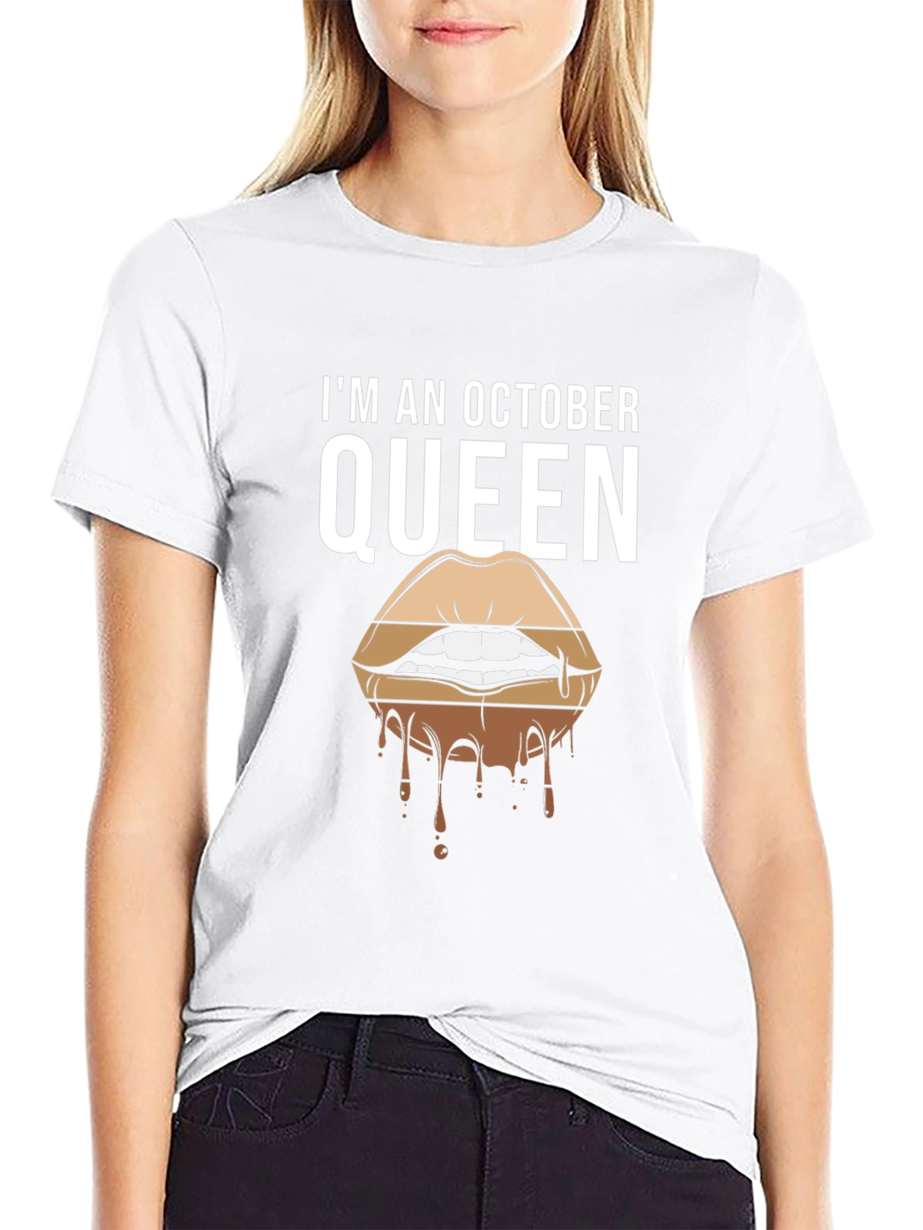 October Queen Graphic T-Shirt - Birthday Month Tee
