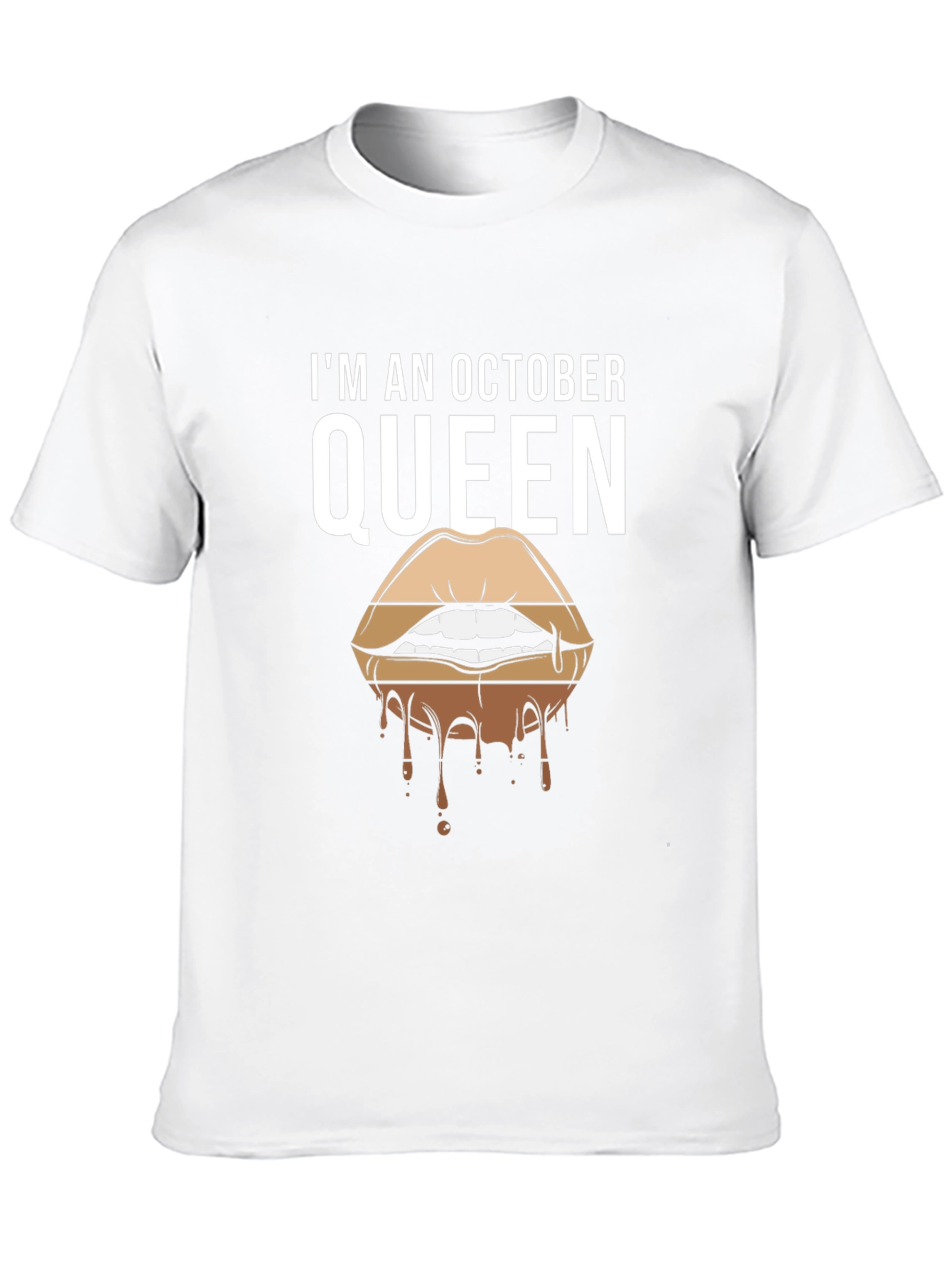 October Queen Graphic T-Shirt - Birthday Month Tee
