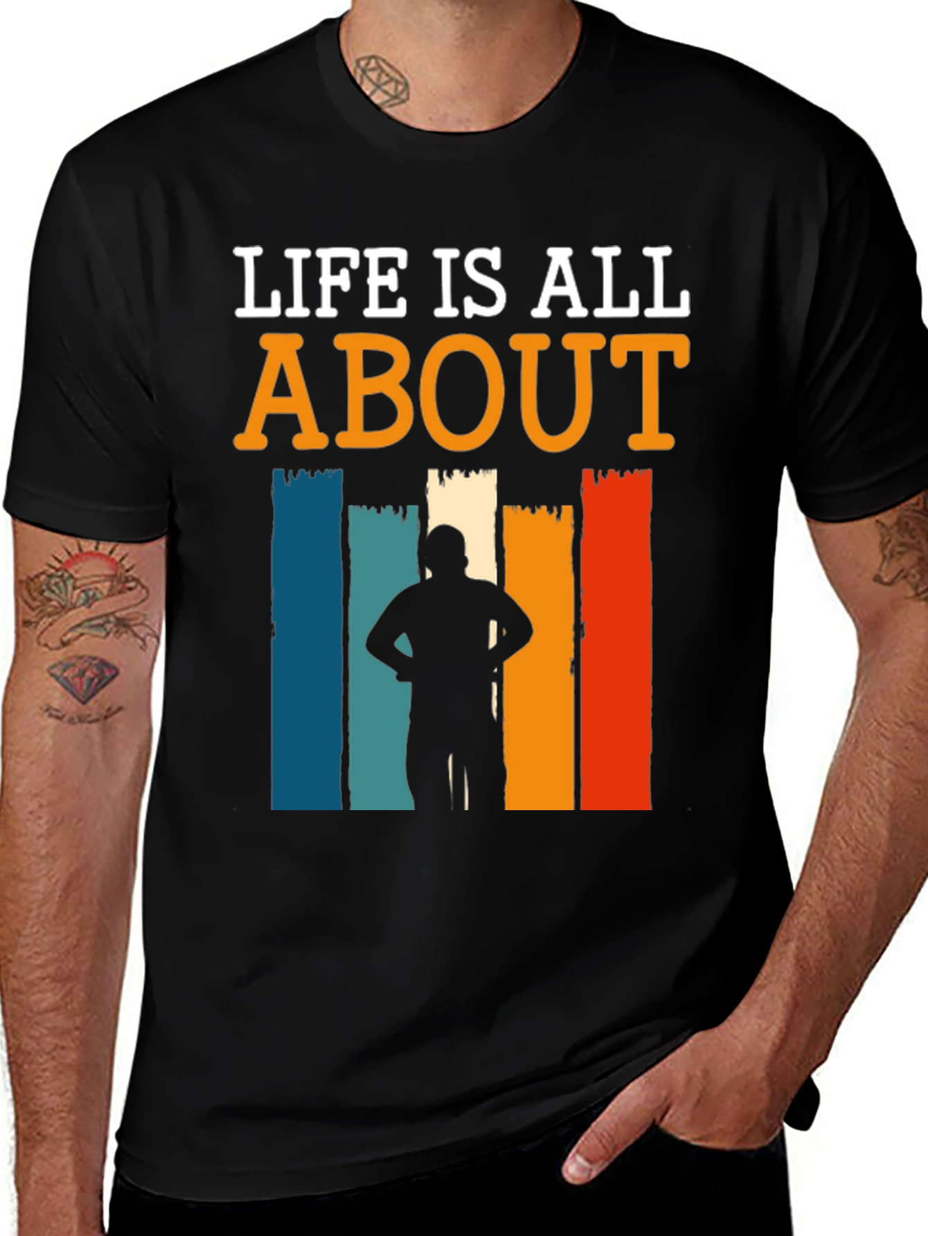 Life Is All About Retro T-Shirt