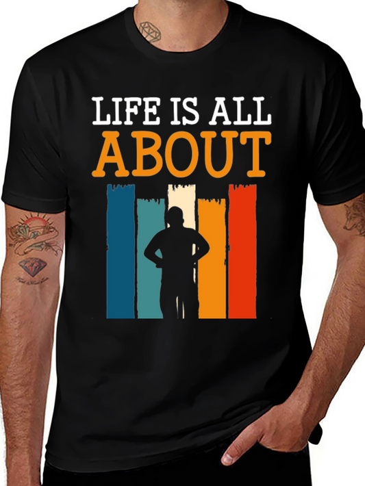Life Is All About Retro T-Shirt