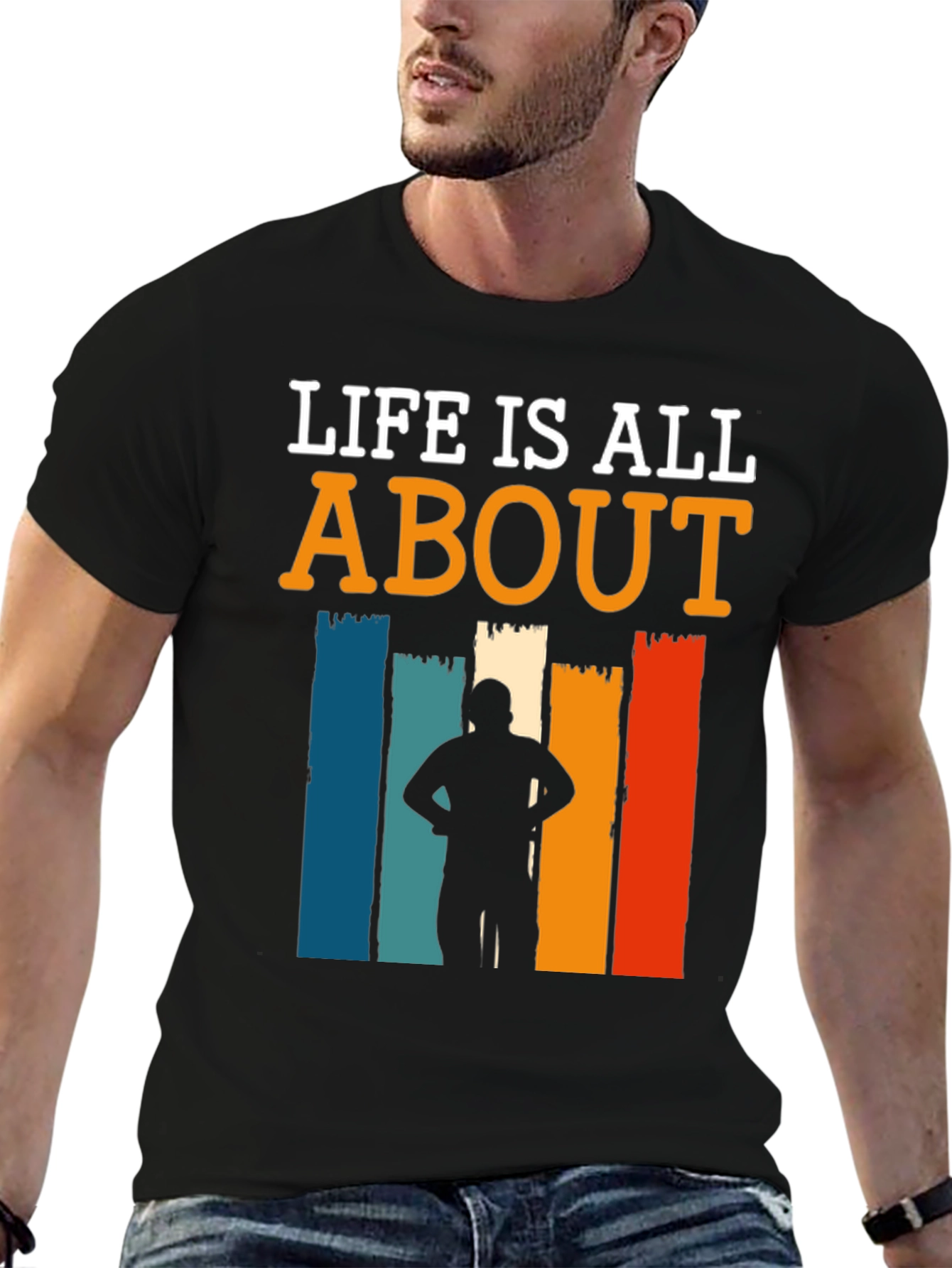 Life Is All About Retro T-Shirt