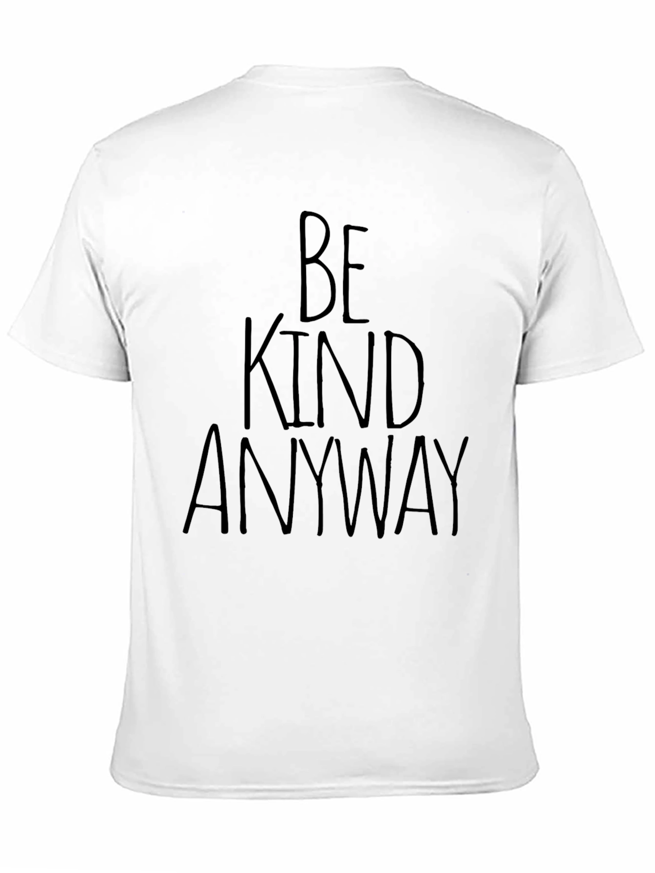 Be Kind Anyway Black Graphic Tee