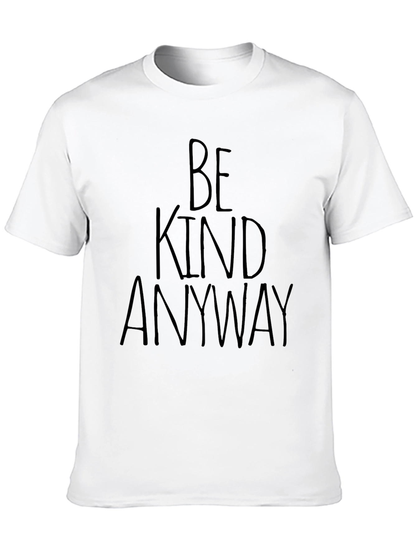 Be Kind Anyway Black Graphic Tee