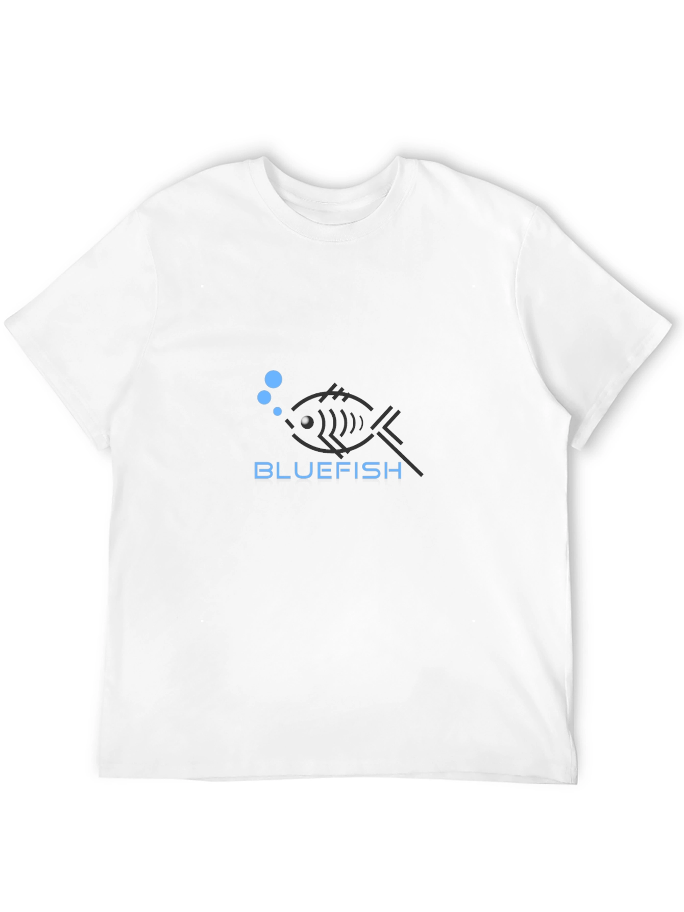Bluefish Graphic Tee - Black Cotton