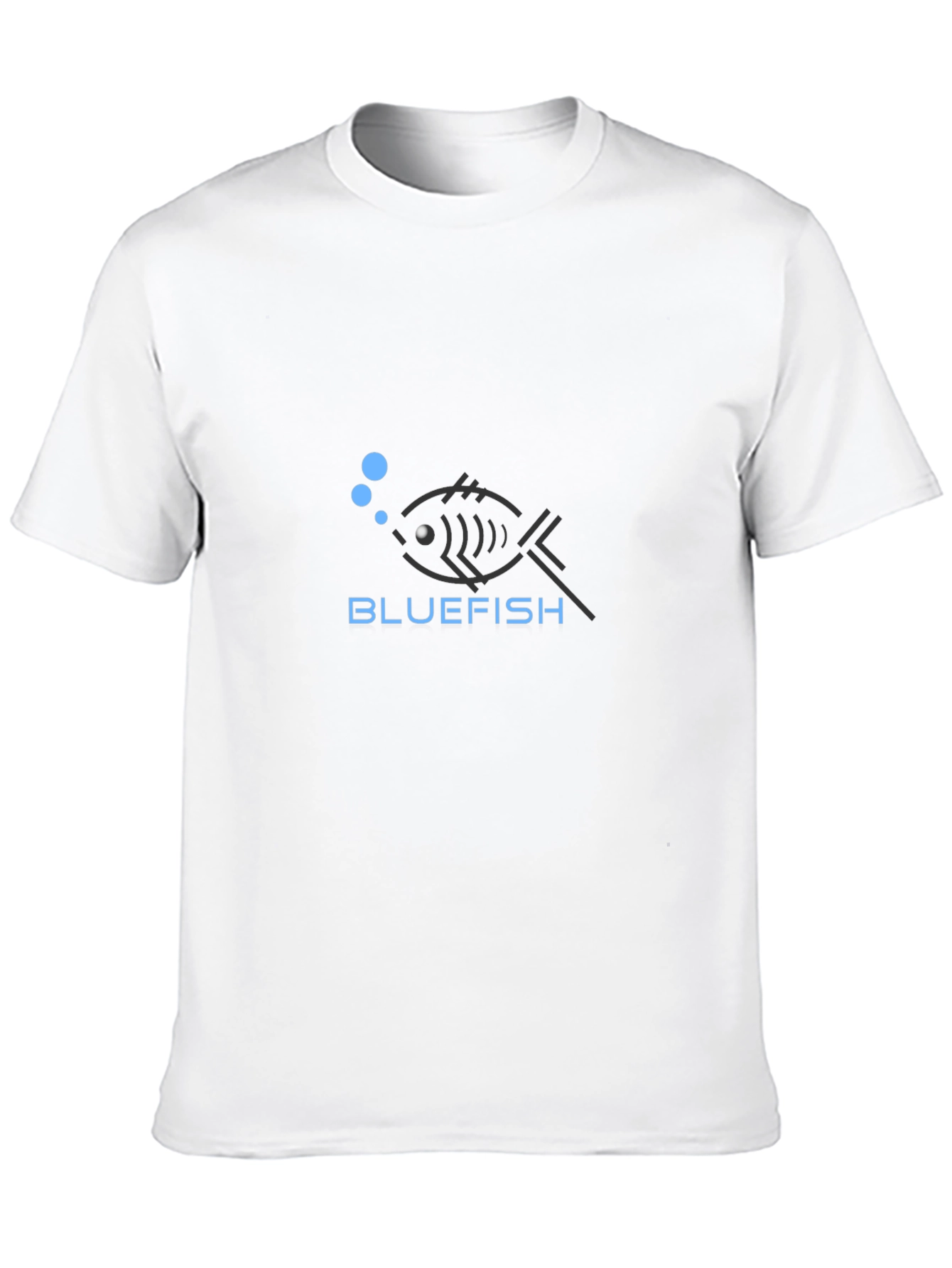 Bluefish Graphic Tee - Black Cotton