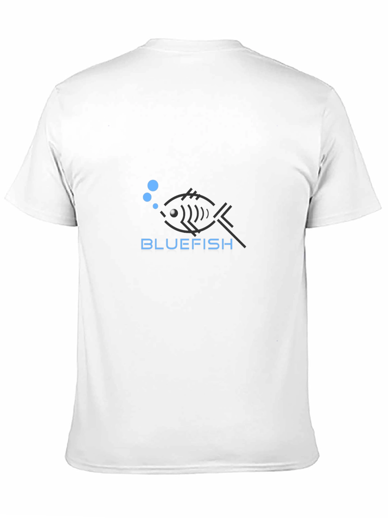 Bluefish Graphic Tee - Black Cotton