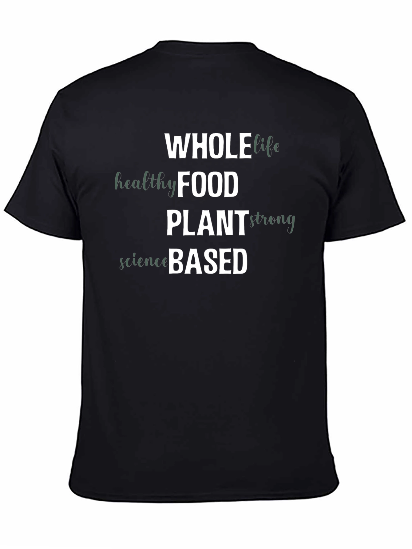 Plant Based Black T-Shirt