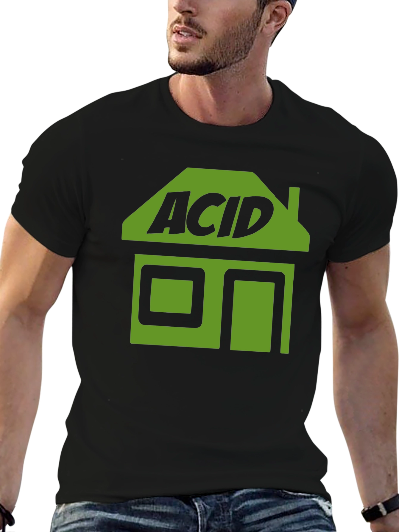 Acid House Music Rave Graphic T-Shirt