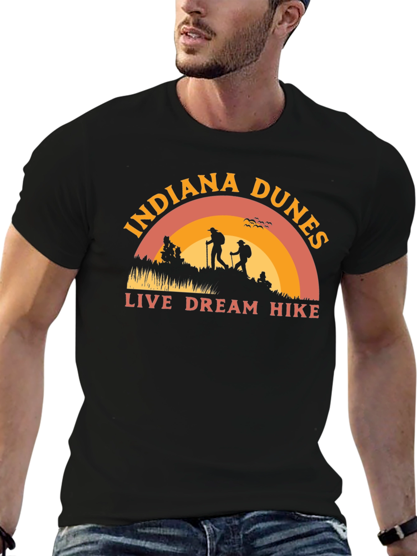 Indiana Dunes Live Dream Hike Graphic Tee