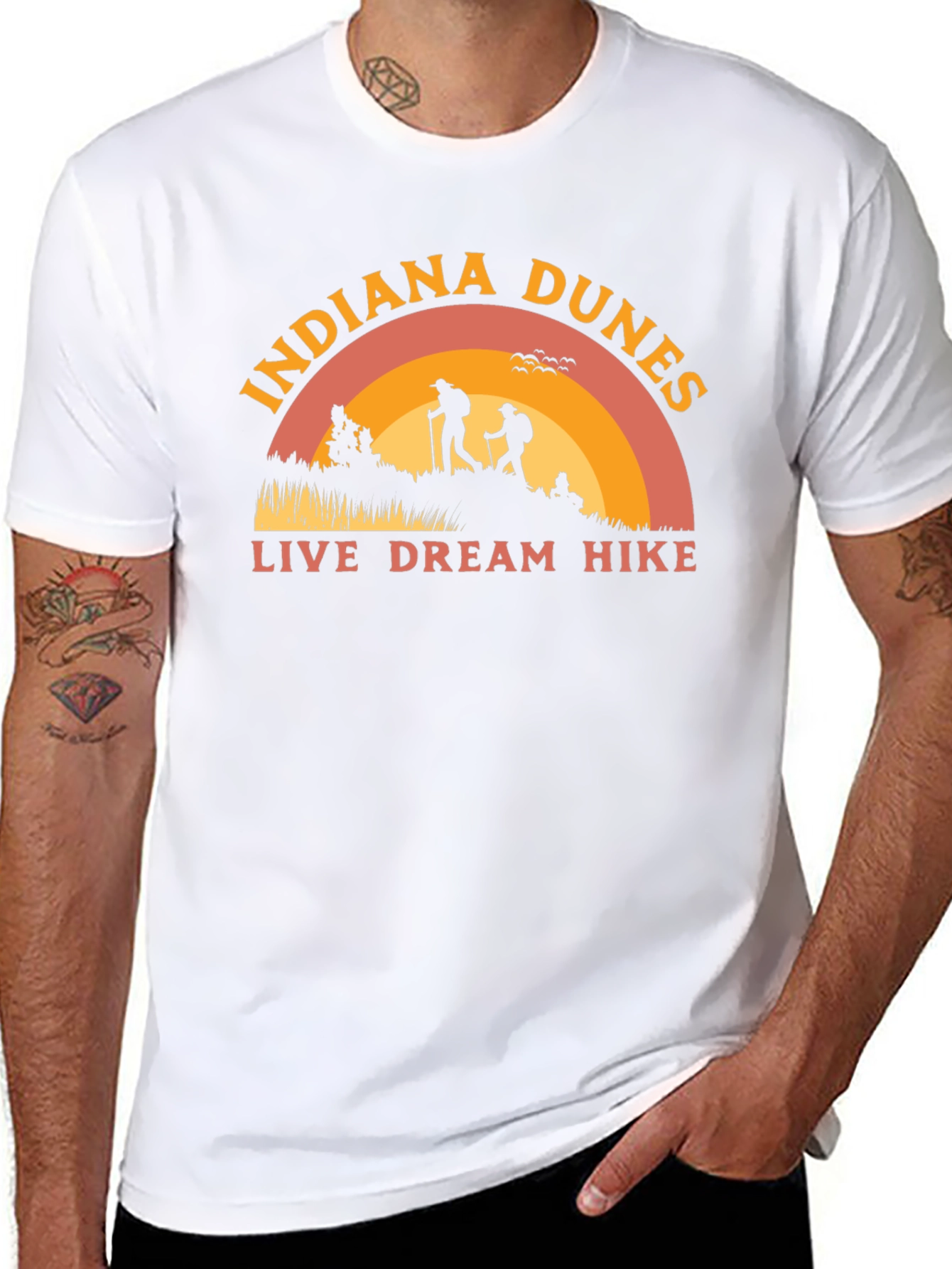 Indiana Dunes Live Dream Hike Graphic Tee