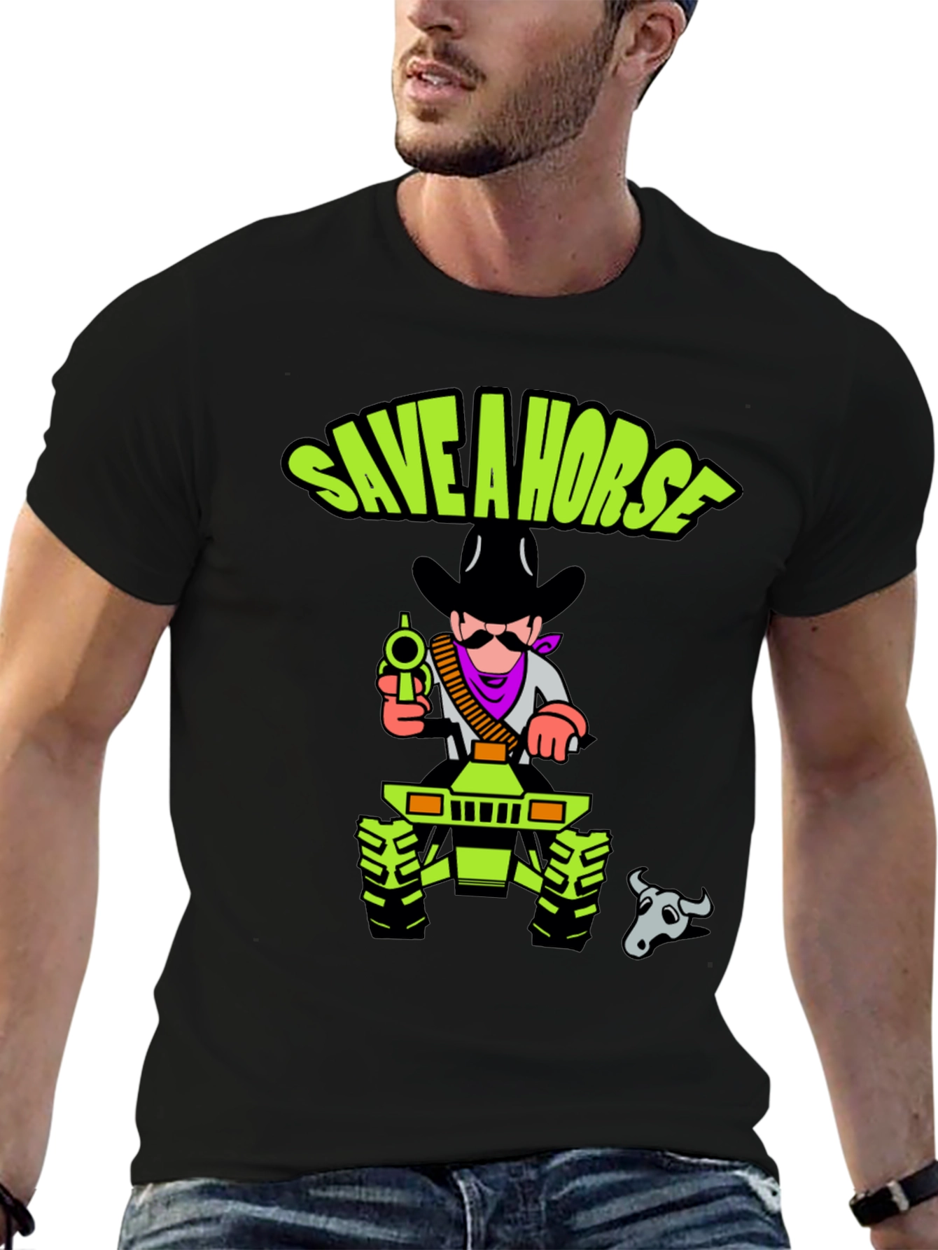 Save A Horse Ride A Four Wheeler T-Shirt