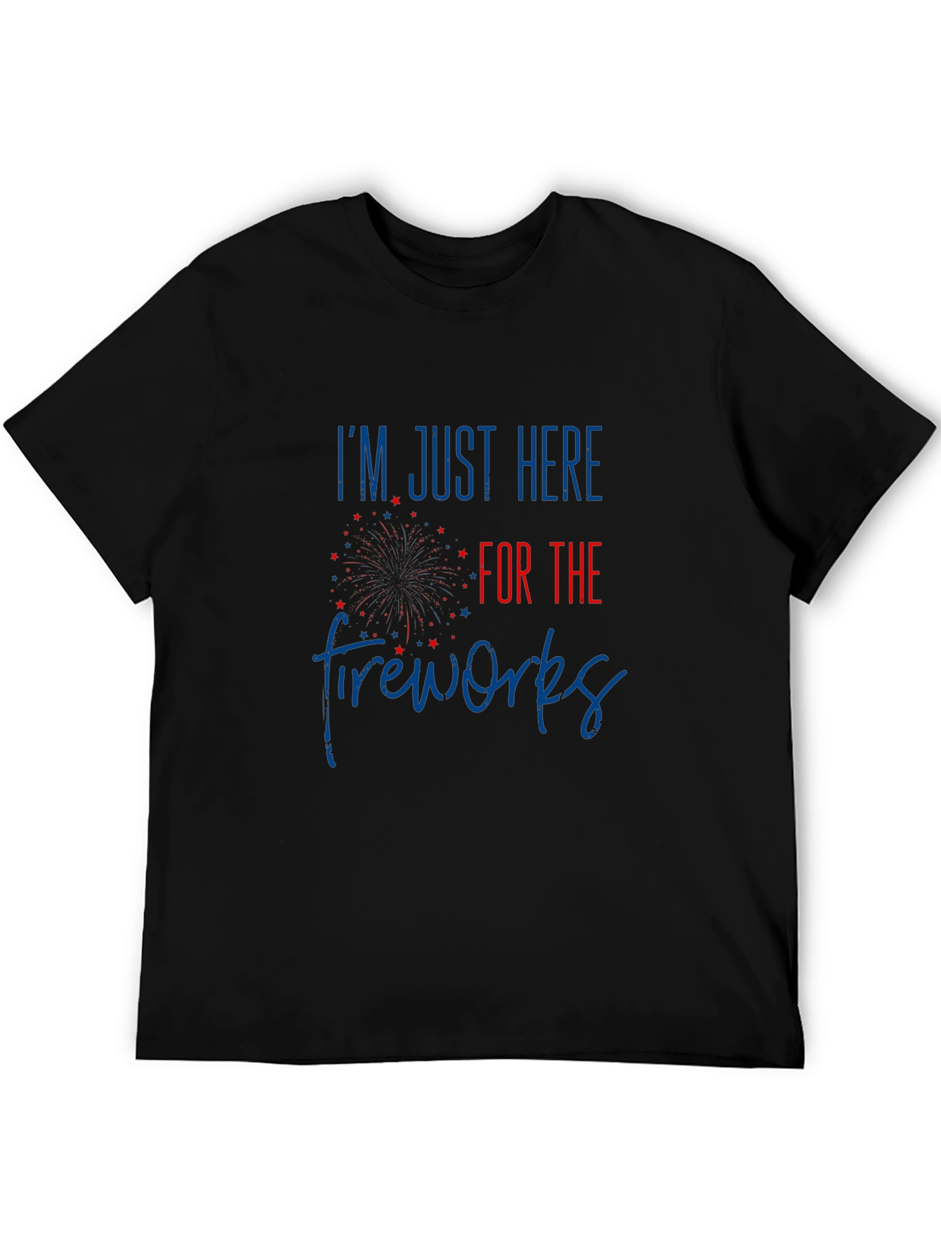 Fireworks Patriotic T-Shirt - Holiday Celebration Tee