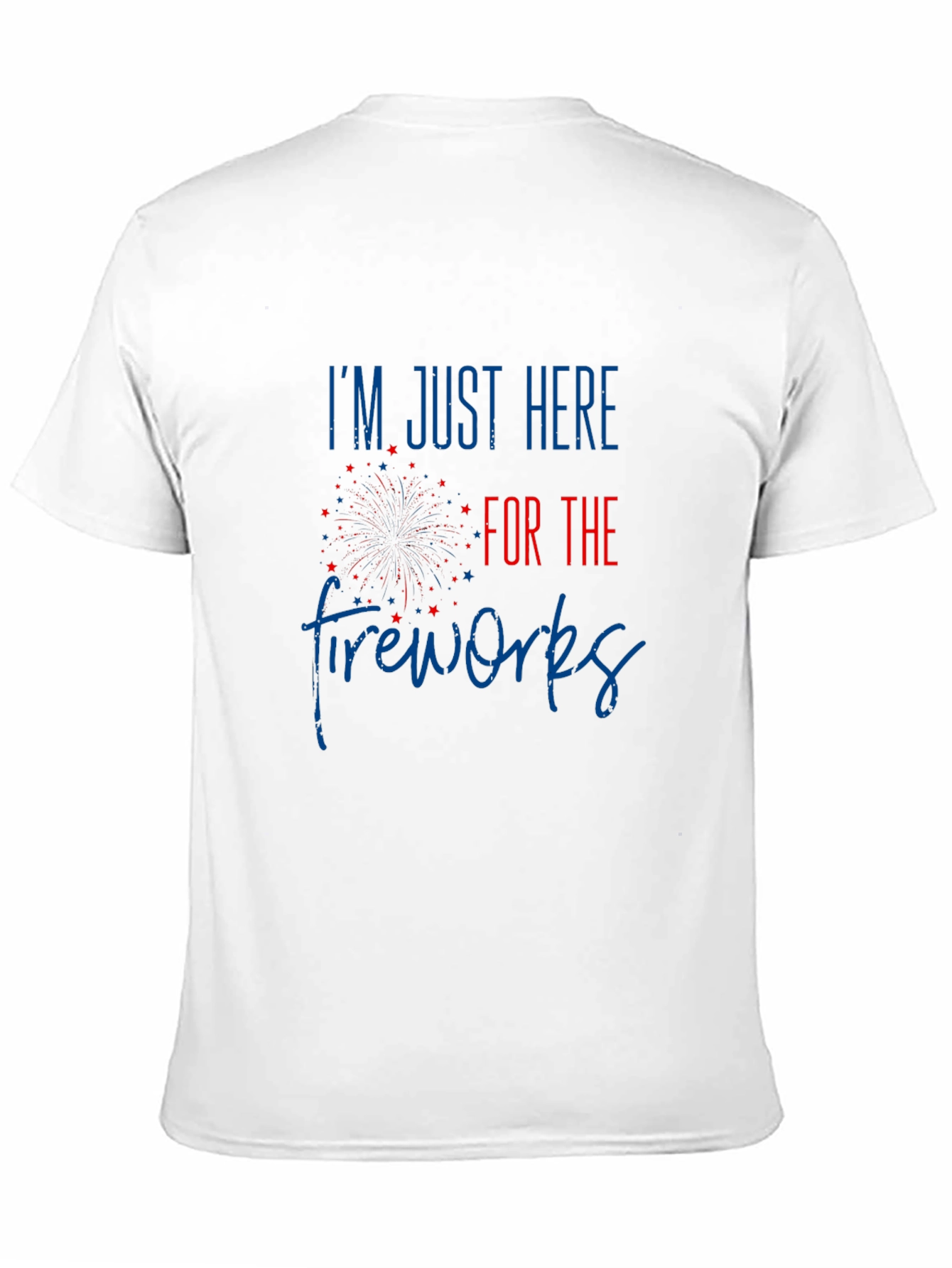 Fireworks Patriotic T-Shirt - Holiday Celebration Tee