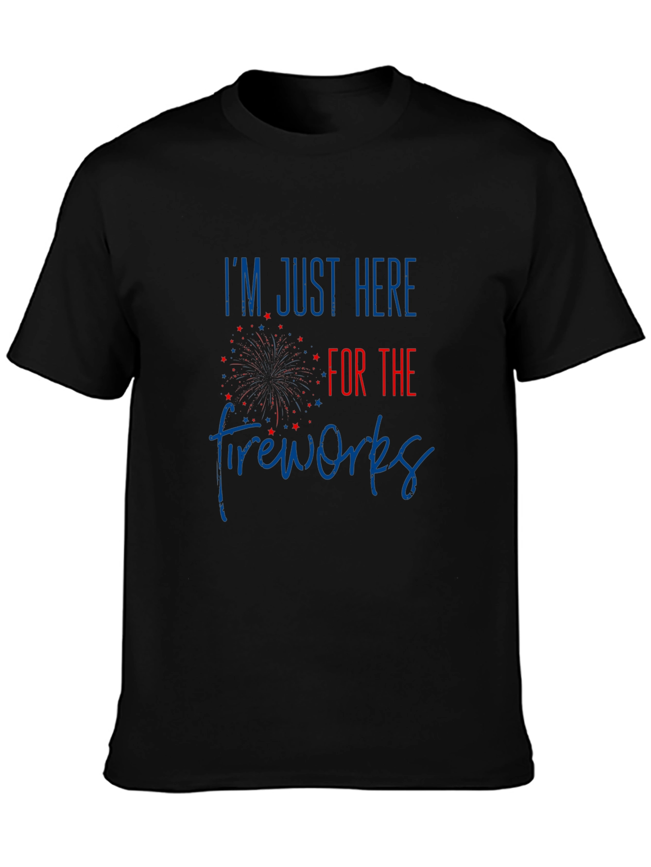Fireworks Patriotic T-Shirt - Holiday Celebration Tee