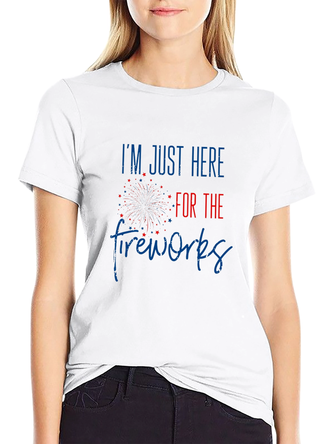 Fireworks Patriotic T-Shirt - Holiday Celebration Tee