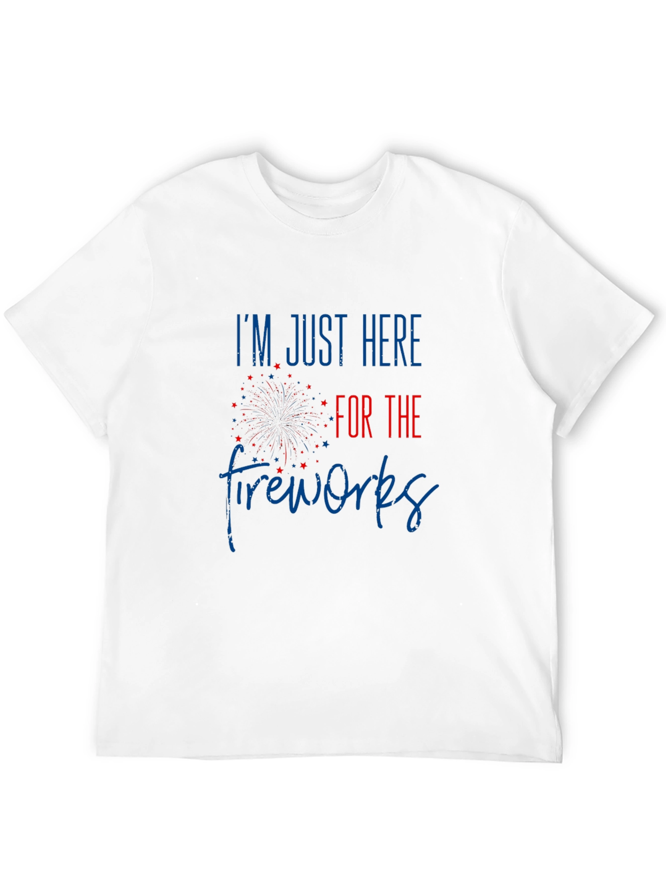 Fireworks Patriotic T-Shirt - Holiday Celebration Tee