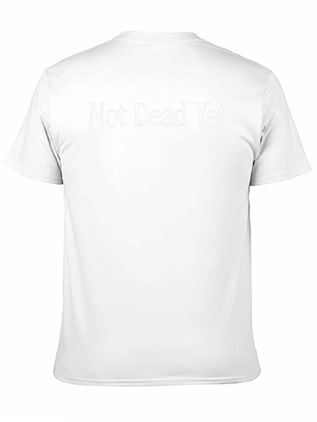 Not Dead Yet Graphic Tee - Black T-Shirt