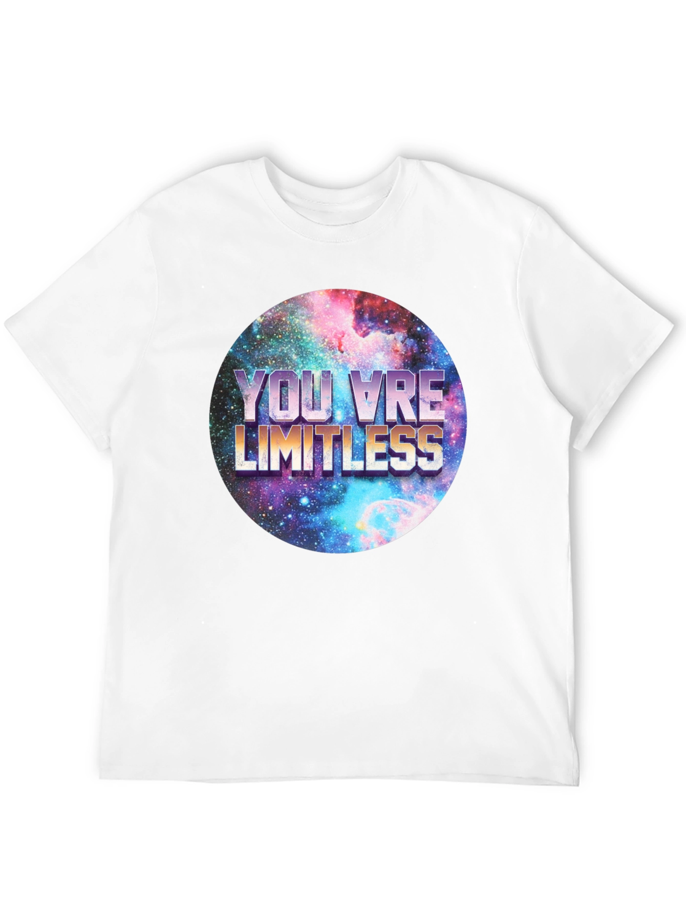 Limitless Galaxy Graphic Tee - Mens Black T-Shirt