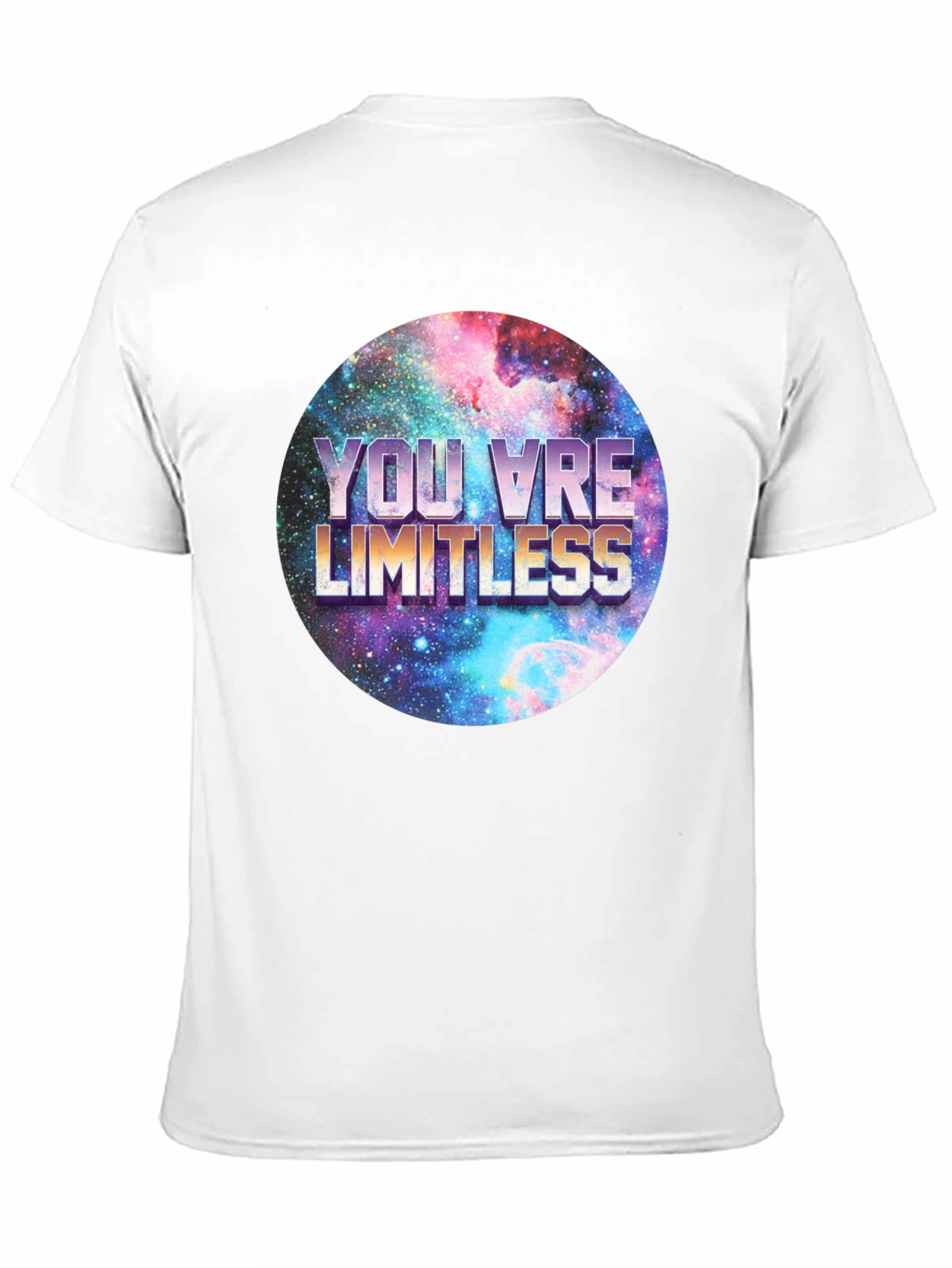 Limitless Galaxy Graphic Tee - Mens Black T-Shirt