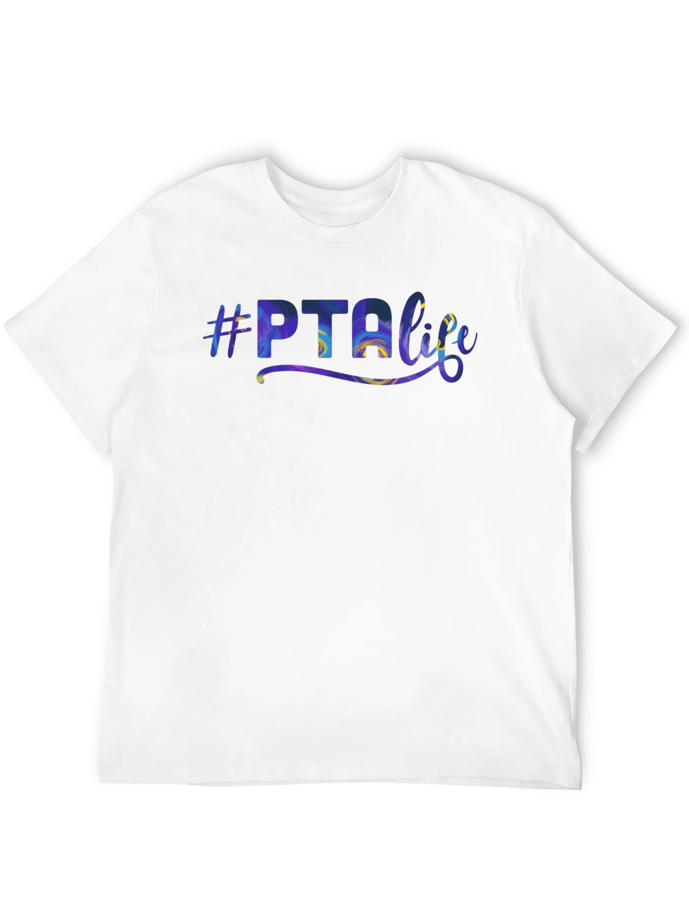 #PTA Life Graphic T-Shirt - Black Casual Tee