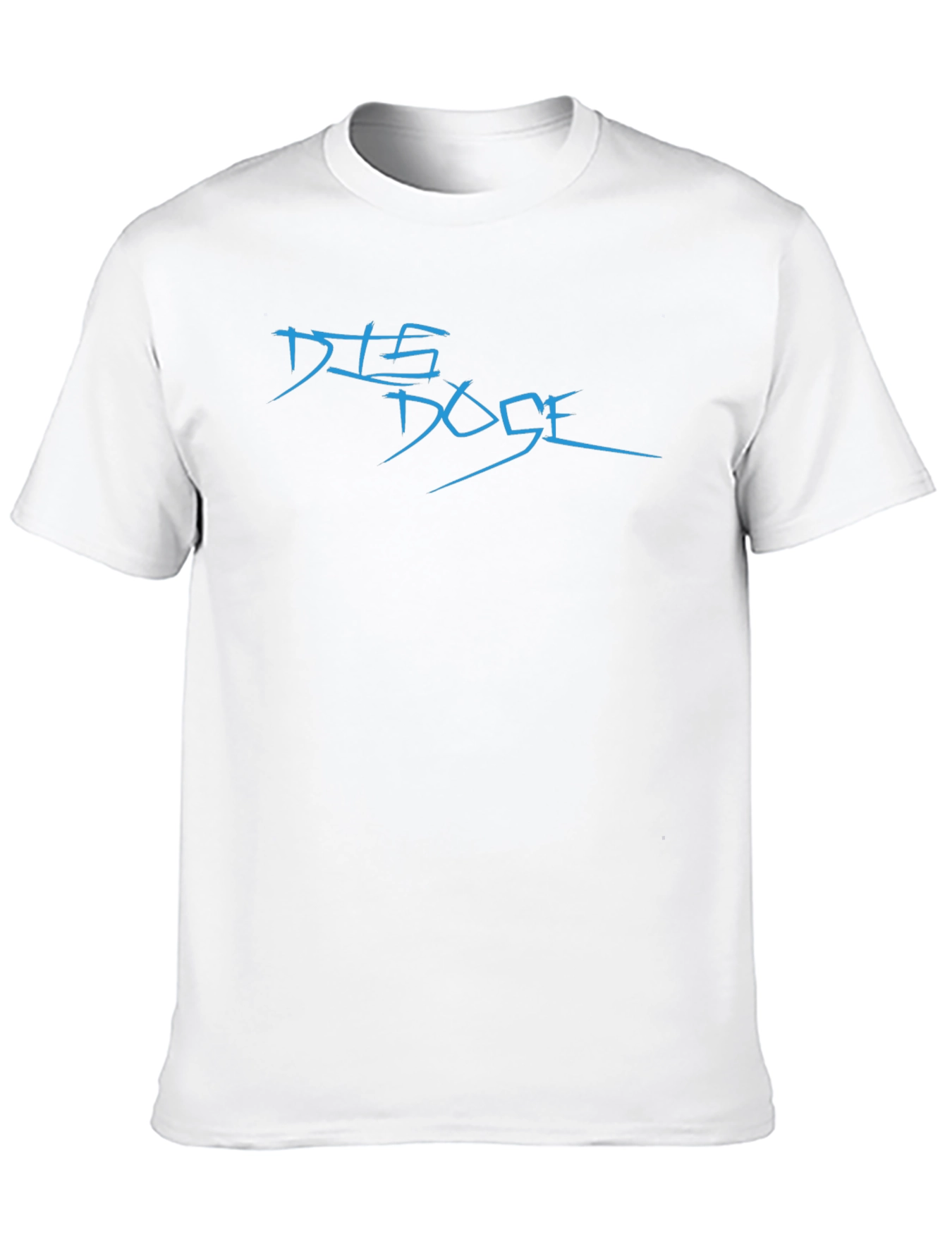 DTS Dose Black T-Shirt: Modern Graphic Tee