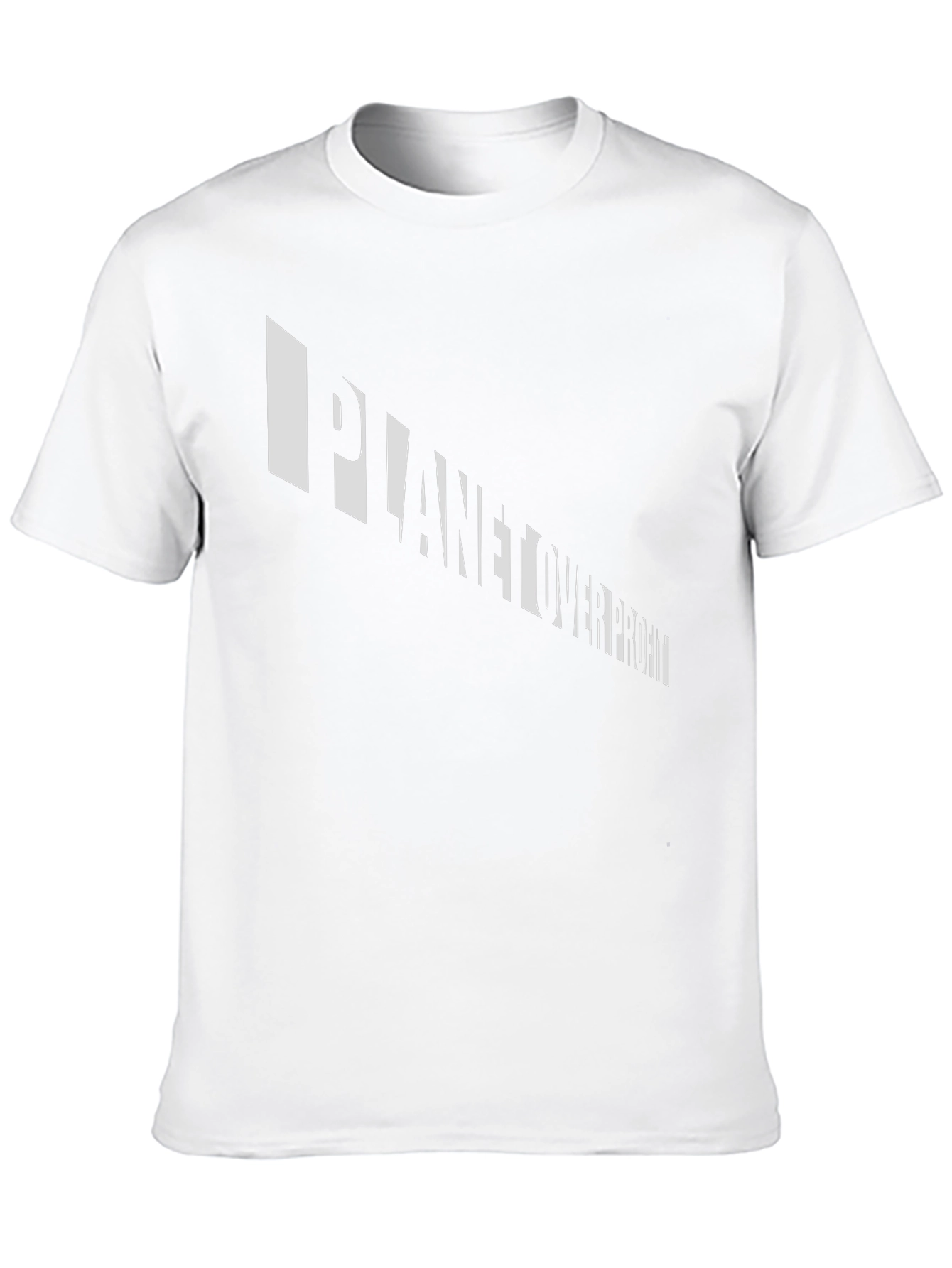 Planet Over Profit Graphic Tee - Black