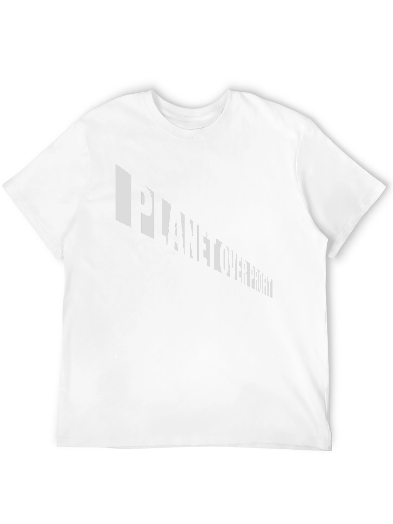 Planet Over Profit Graphic Tee - Black