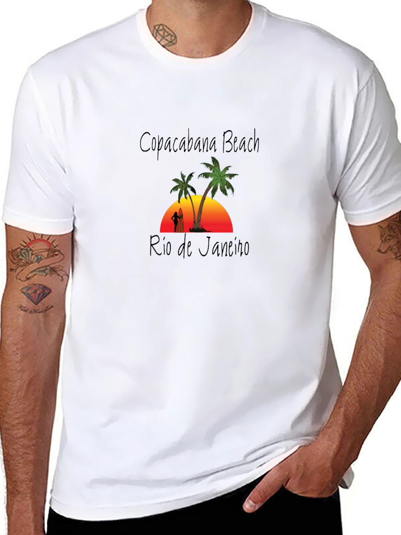 Copacabana Beach Rio T-Shirt