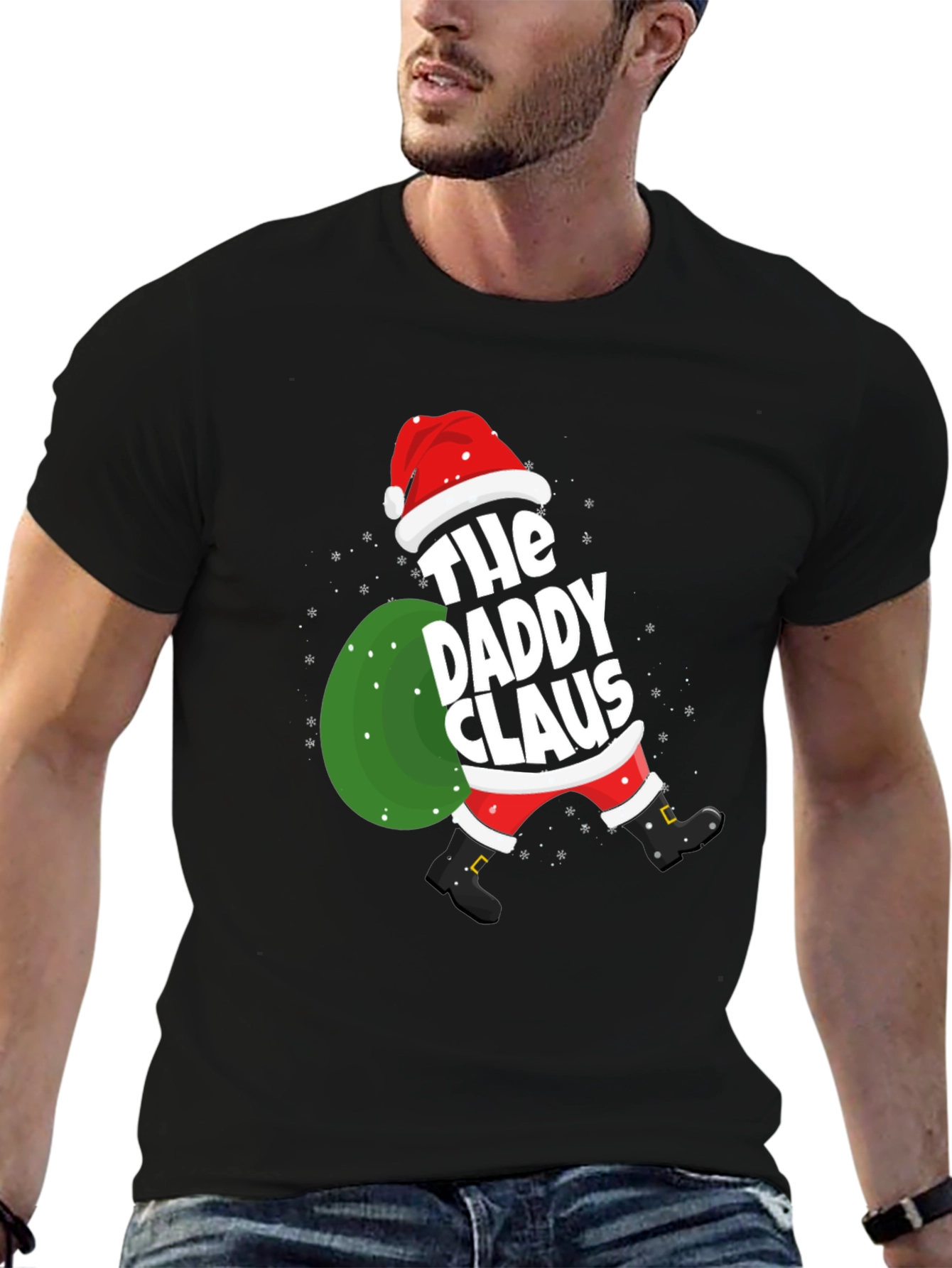Daddy Claus T-Shirt - Christmas Holiday Fun