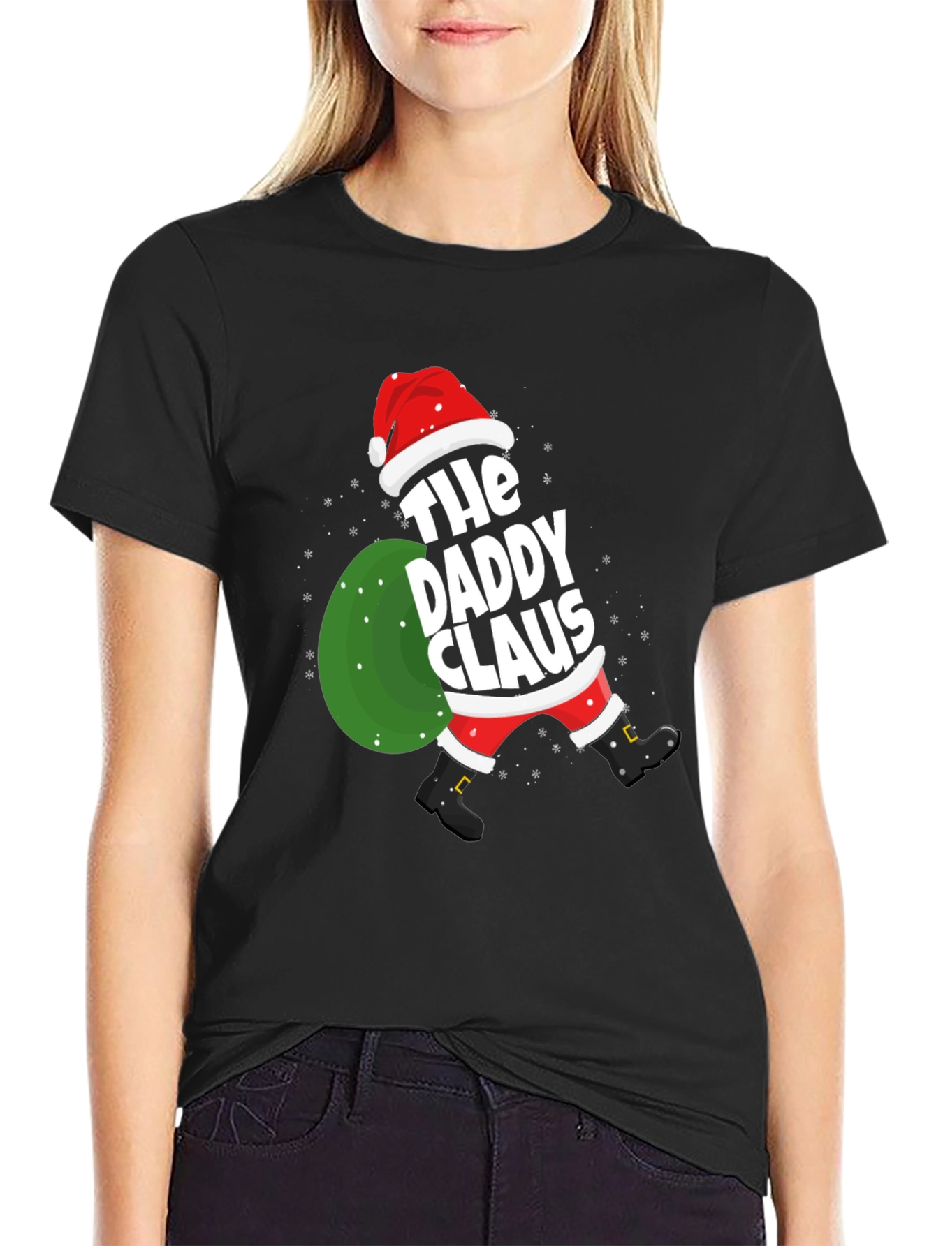 Daddy Claus T-Shirt - Christmas Holiday Fun