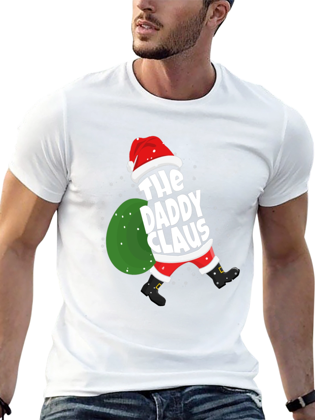 Daddy Claus T-Shirt - Christmas Holiday Fun