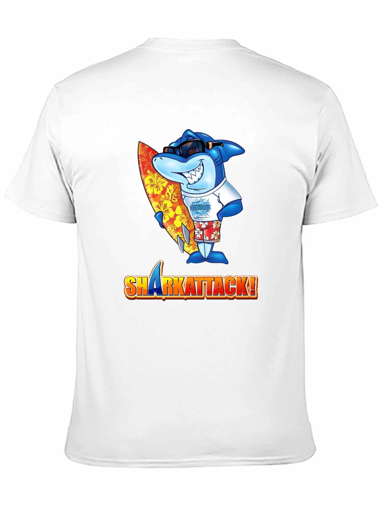 Shark Attack Graphic Tee - Surfs Up!