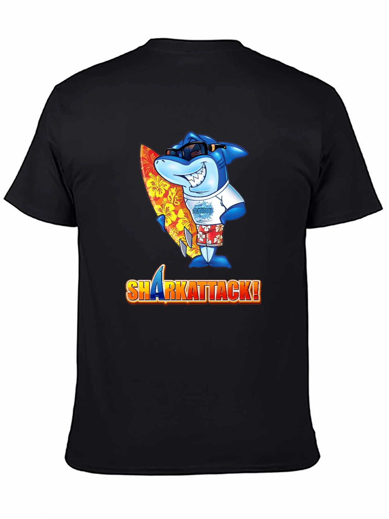Shark Attack Graphic Tee - Surfs Up!