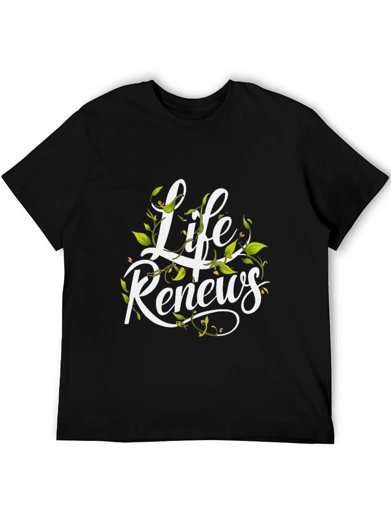 Life Renews Graphic Tee - Stylish Comfort