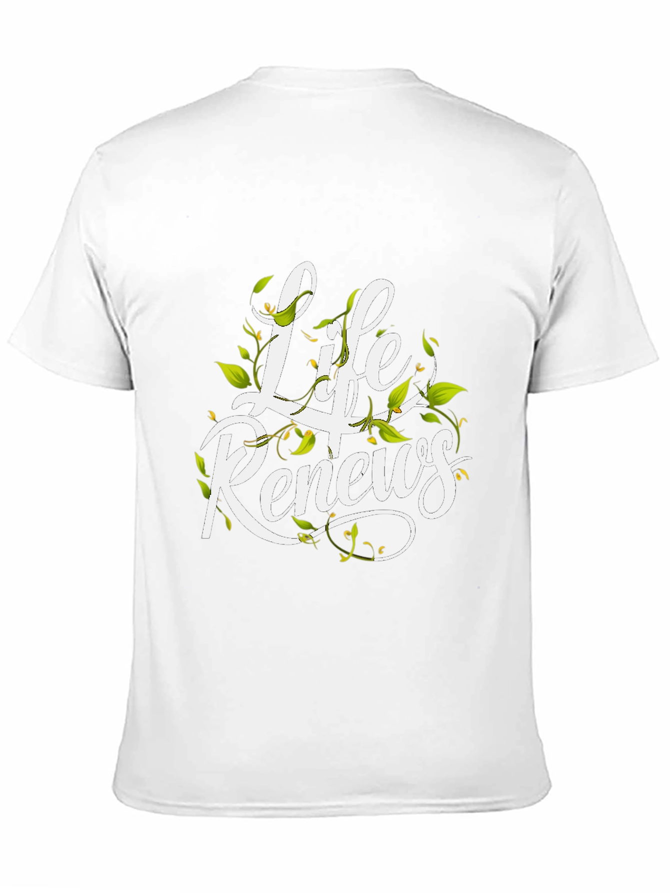 Life Renews Graphic Tee - Stylish Comfort
