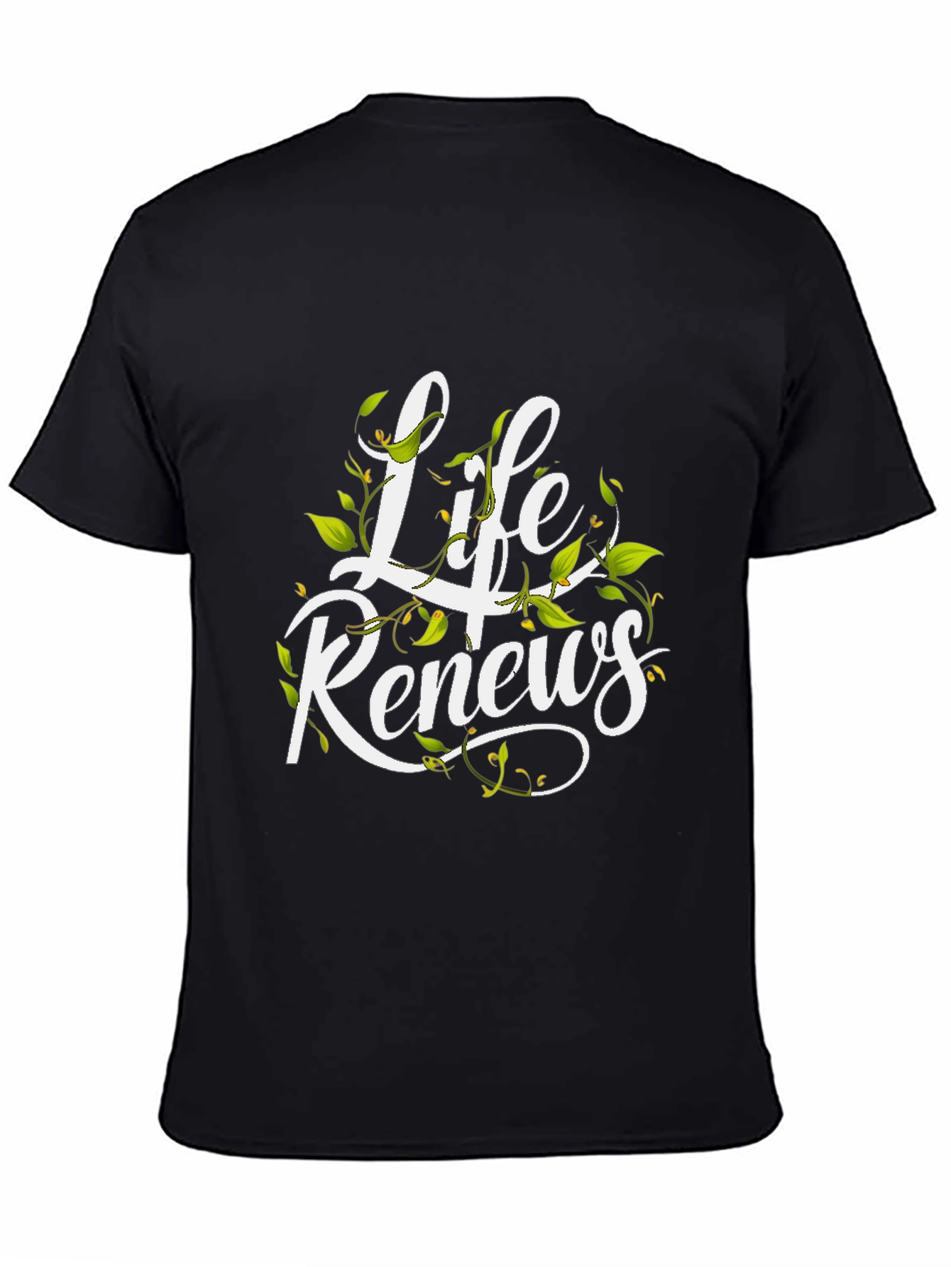 Life Renews Graphic Tee - Stylish Comfort