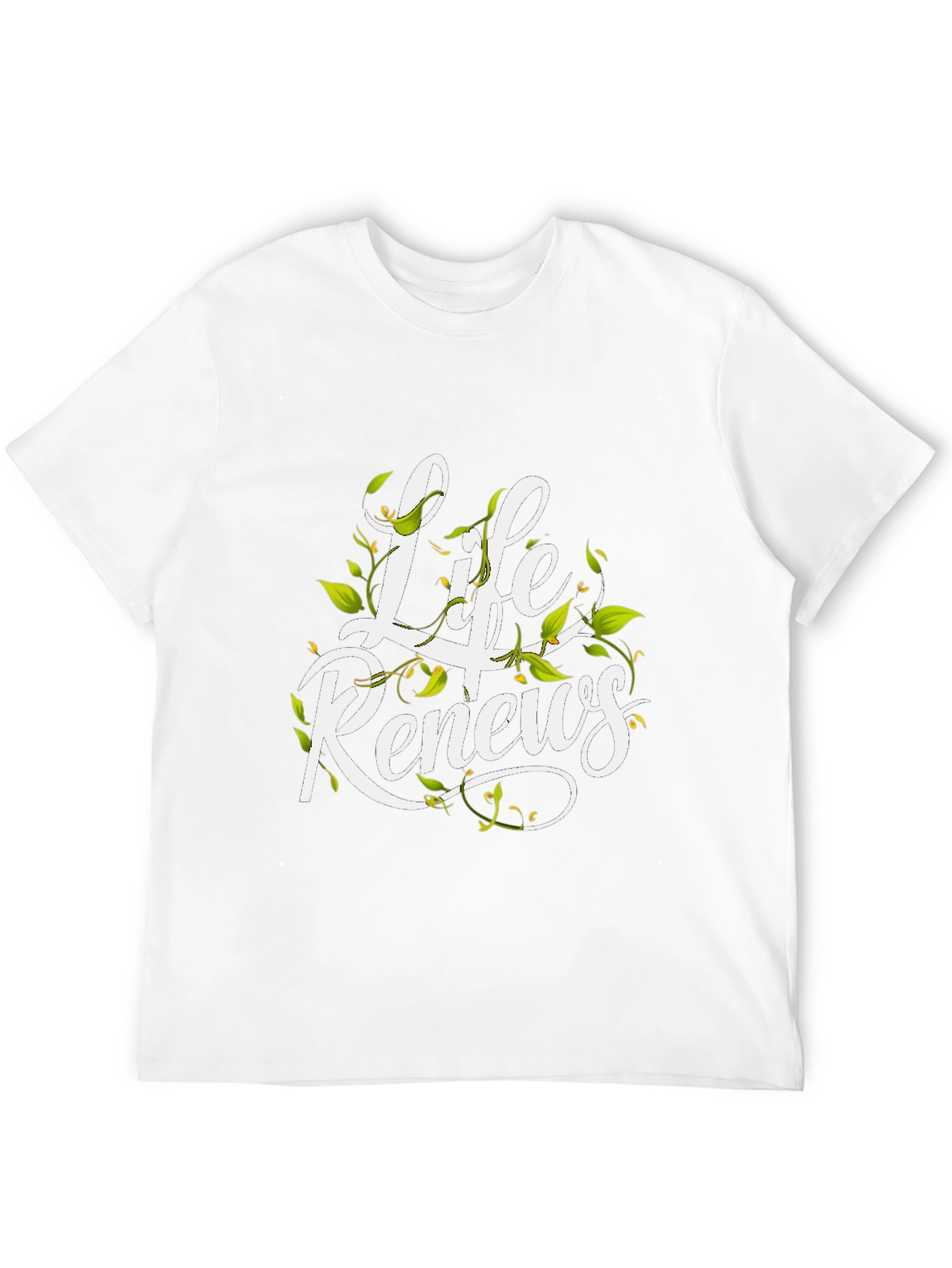 Life Renews Graphic Tee - Stylish Comfort