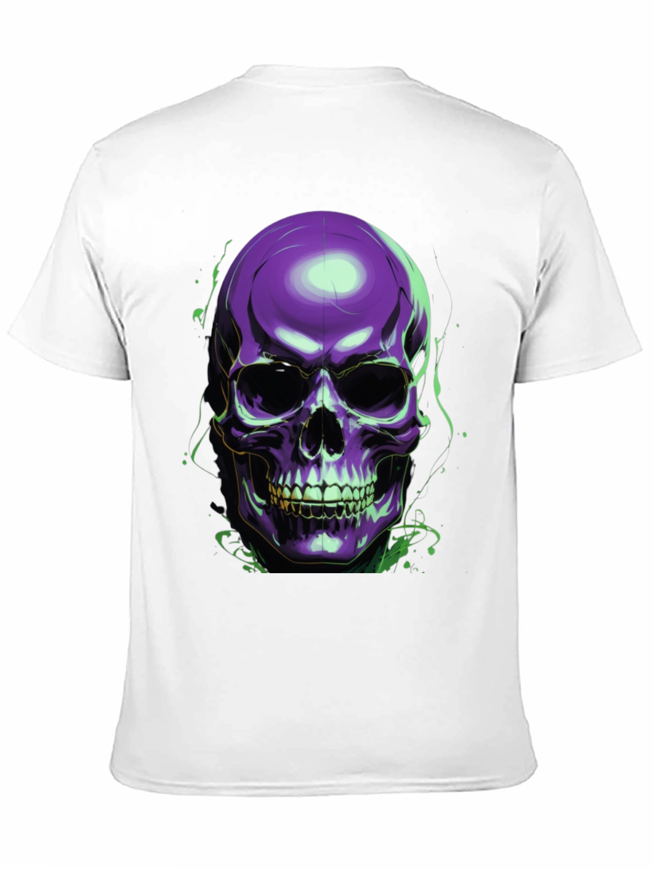 Skull Graphic Tee - Mens Black T-Shirt