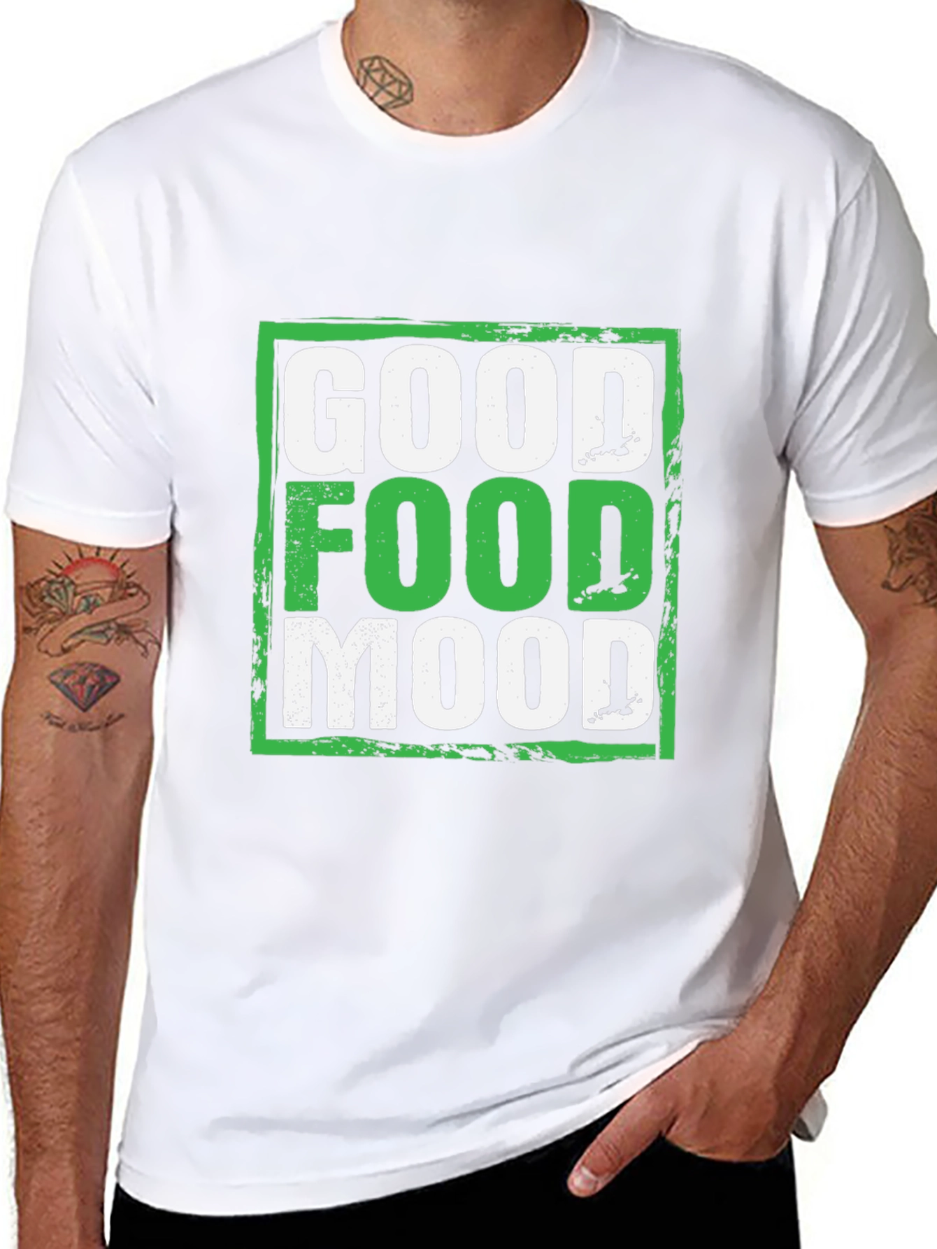 Good Food Mood T-Shirt - Stylish Casual Wear