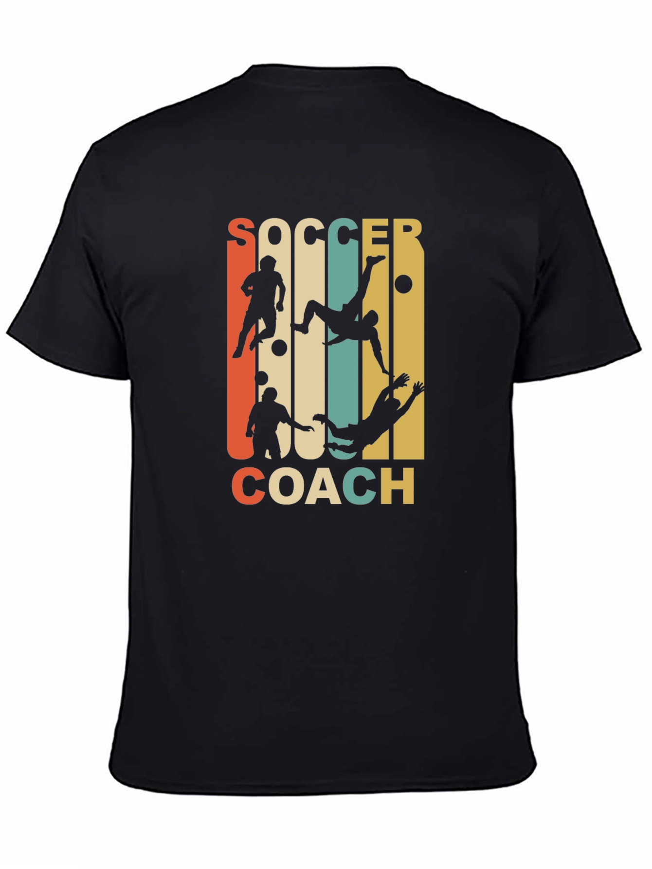 Soccer Coach Graphic Tee - Retro Style