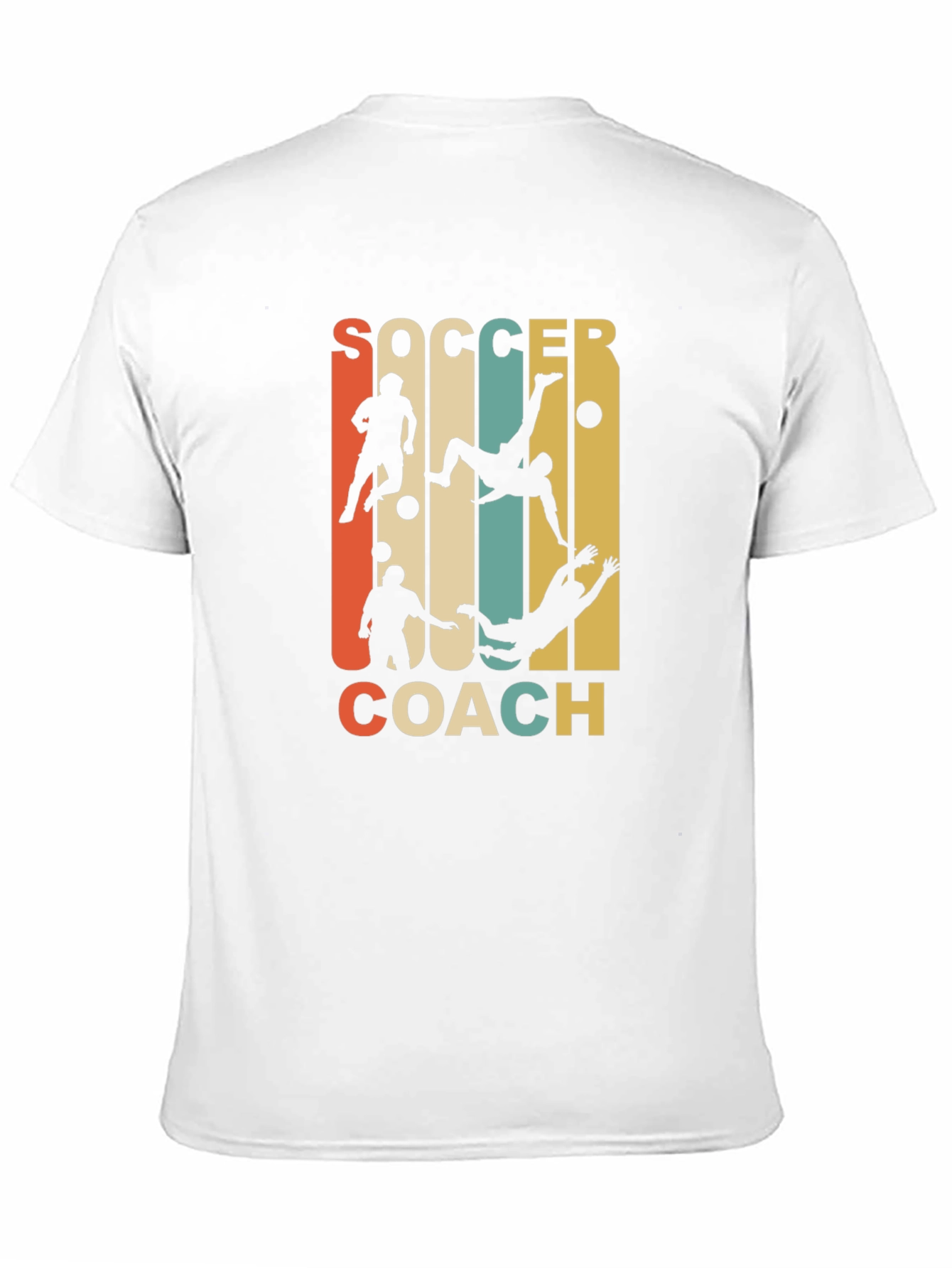 Soccer Coach Graphic Tee - Retro Style