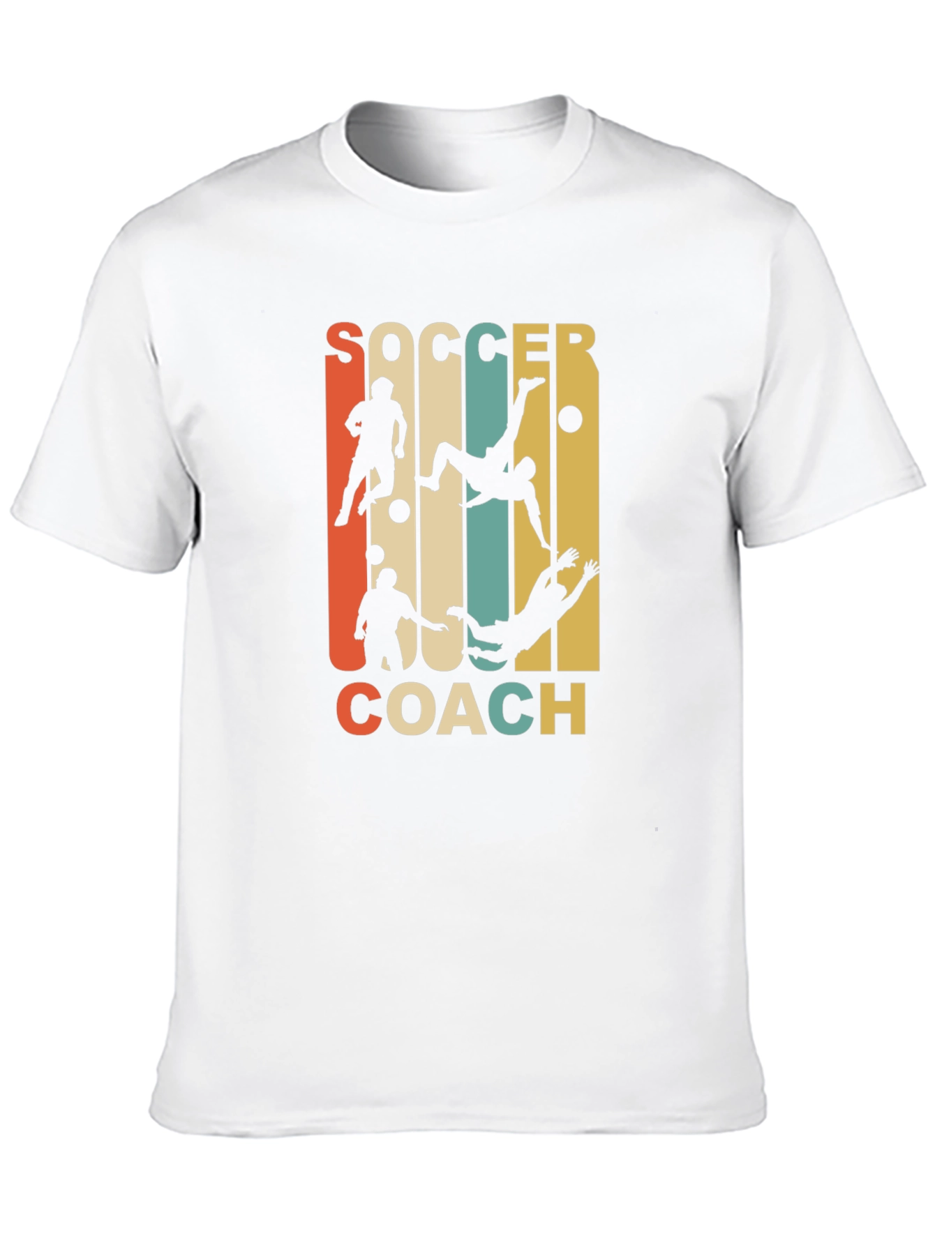 Soccer Coach Graphic Tee - Retro Style