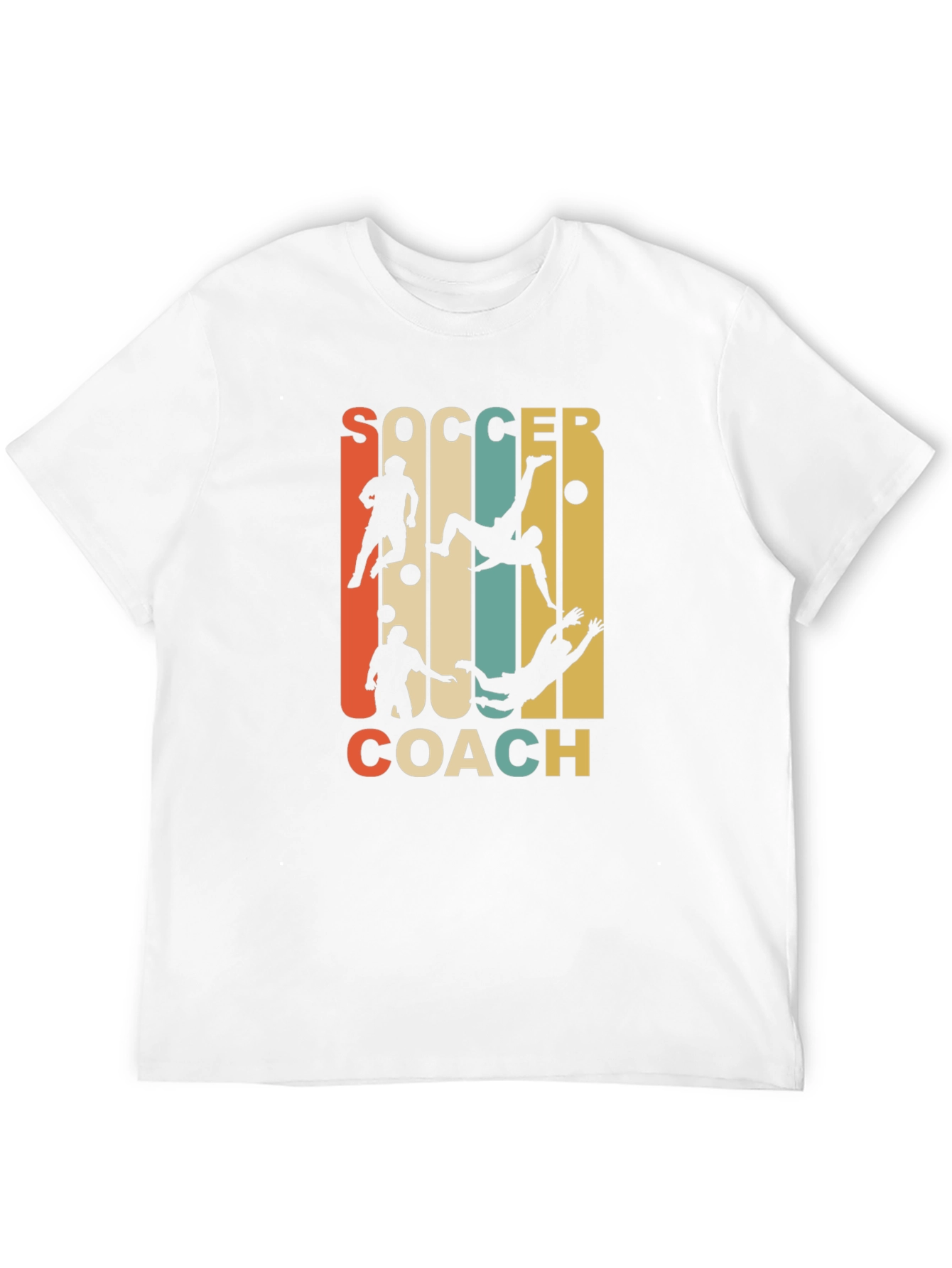 Soccer Coach Graphic Tee - Retro Style