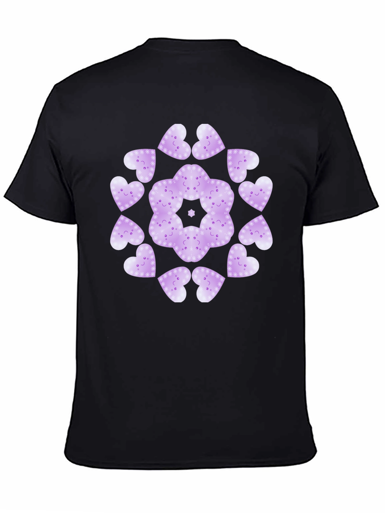 Heart Mandala Graphic T-Shirt