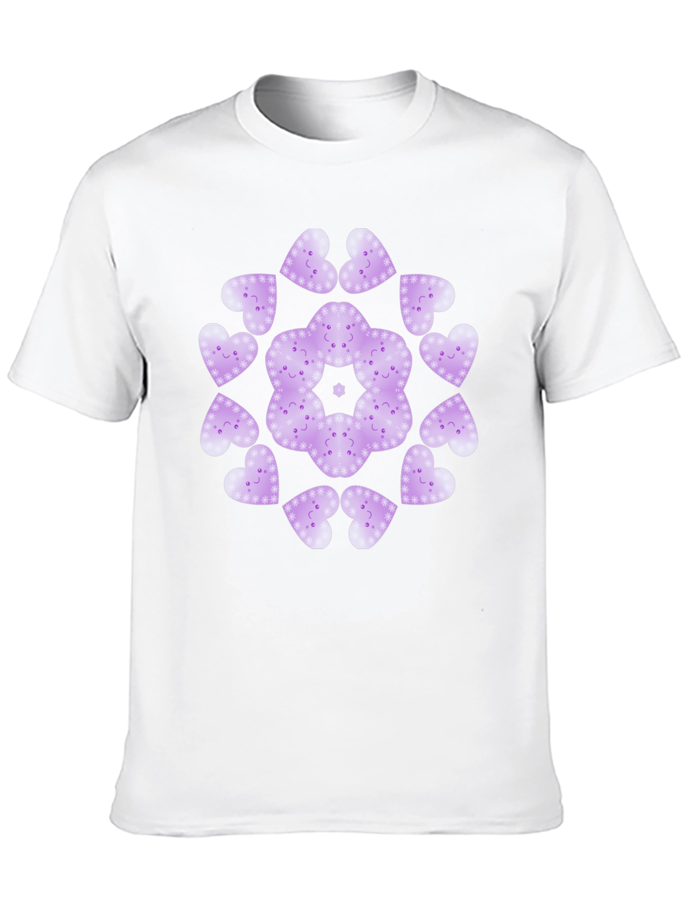 Heart Mandala Graphic T-Shirt