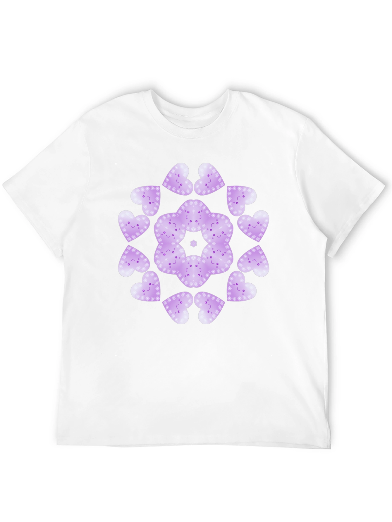 Heart Mandala Graphic T-Shirt