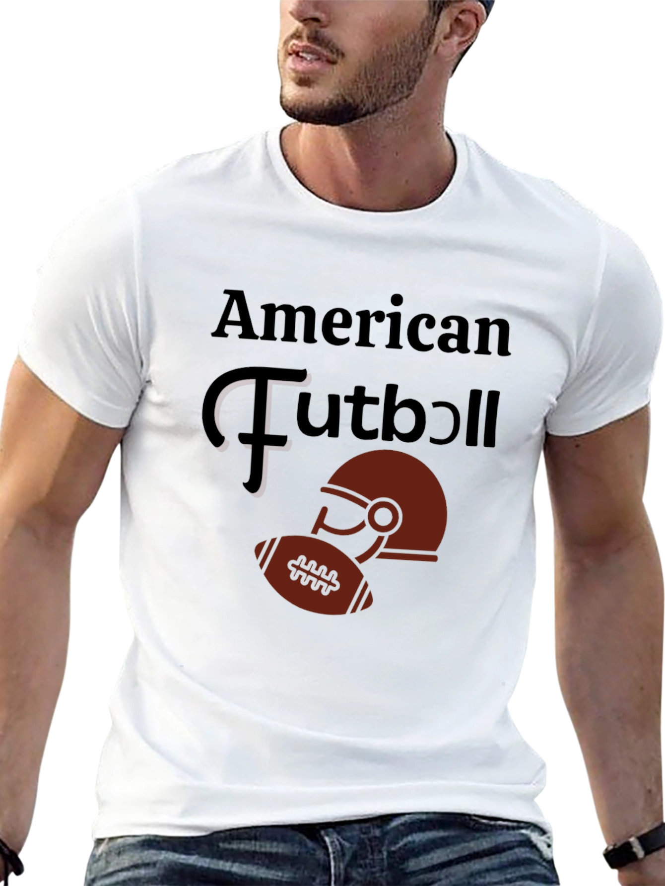 American Football Graphic Tee