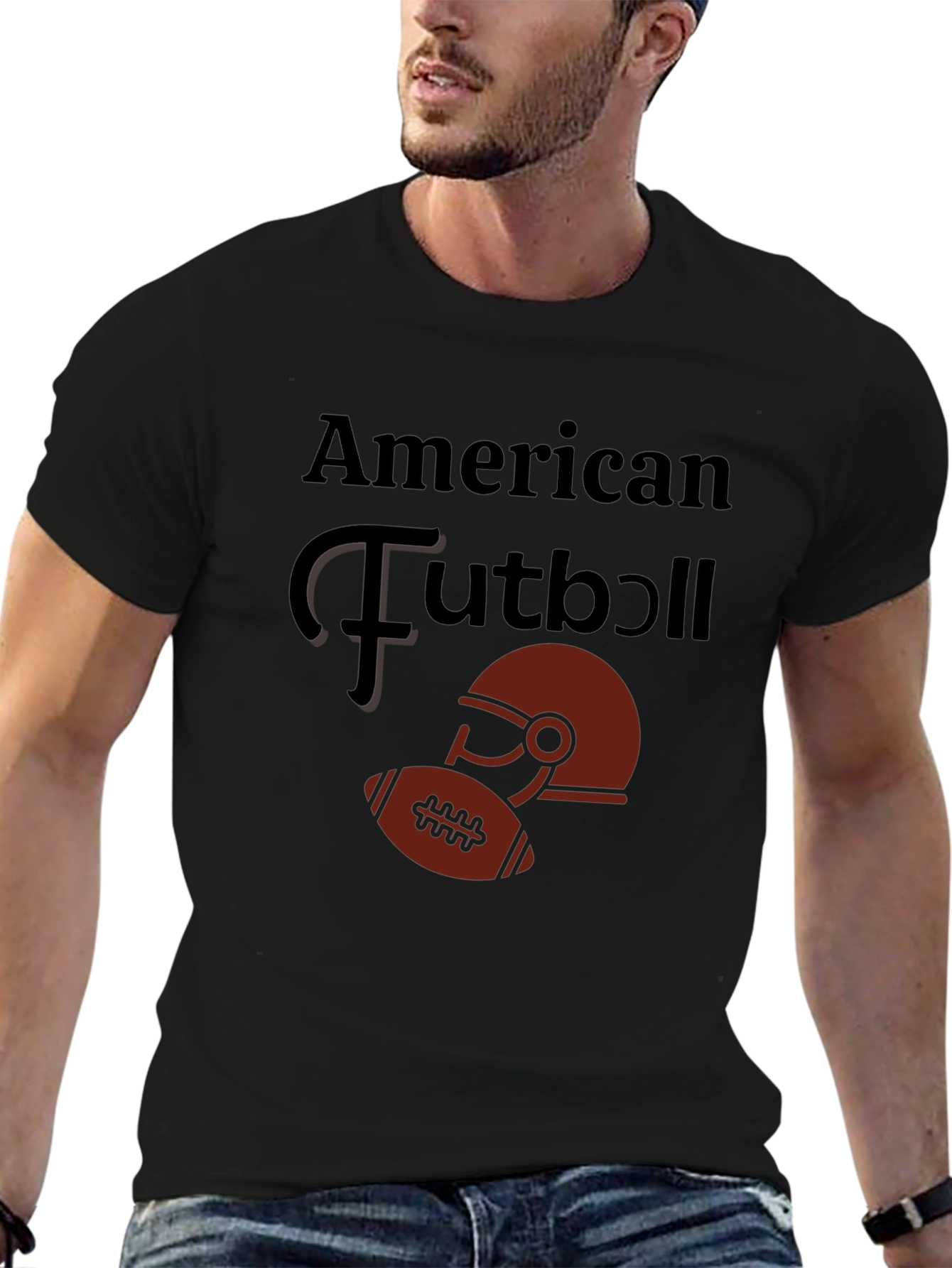 American Football Graphic Tee